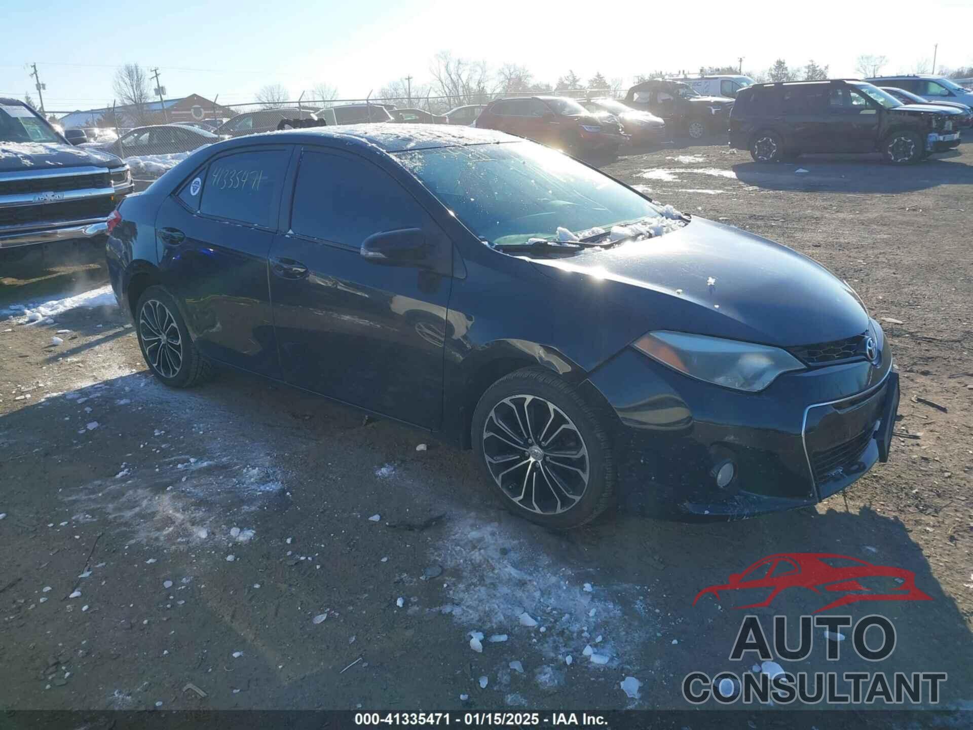 TOYOTA COROLLA 2014 - 2T1BURHEXEC186595