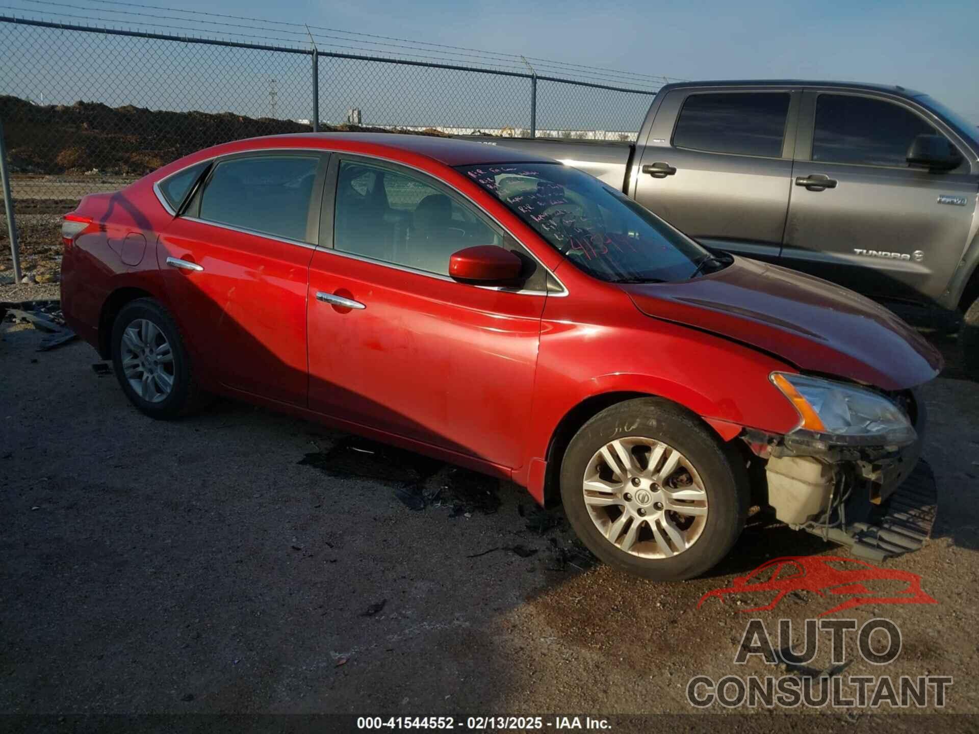 NISSAN SENTRA 2013 - 3N1AB7AP9DL703790