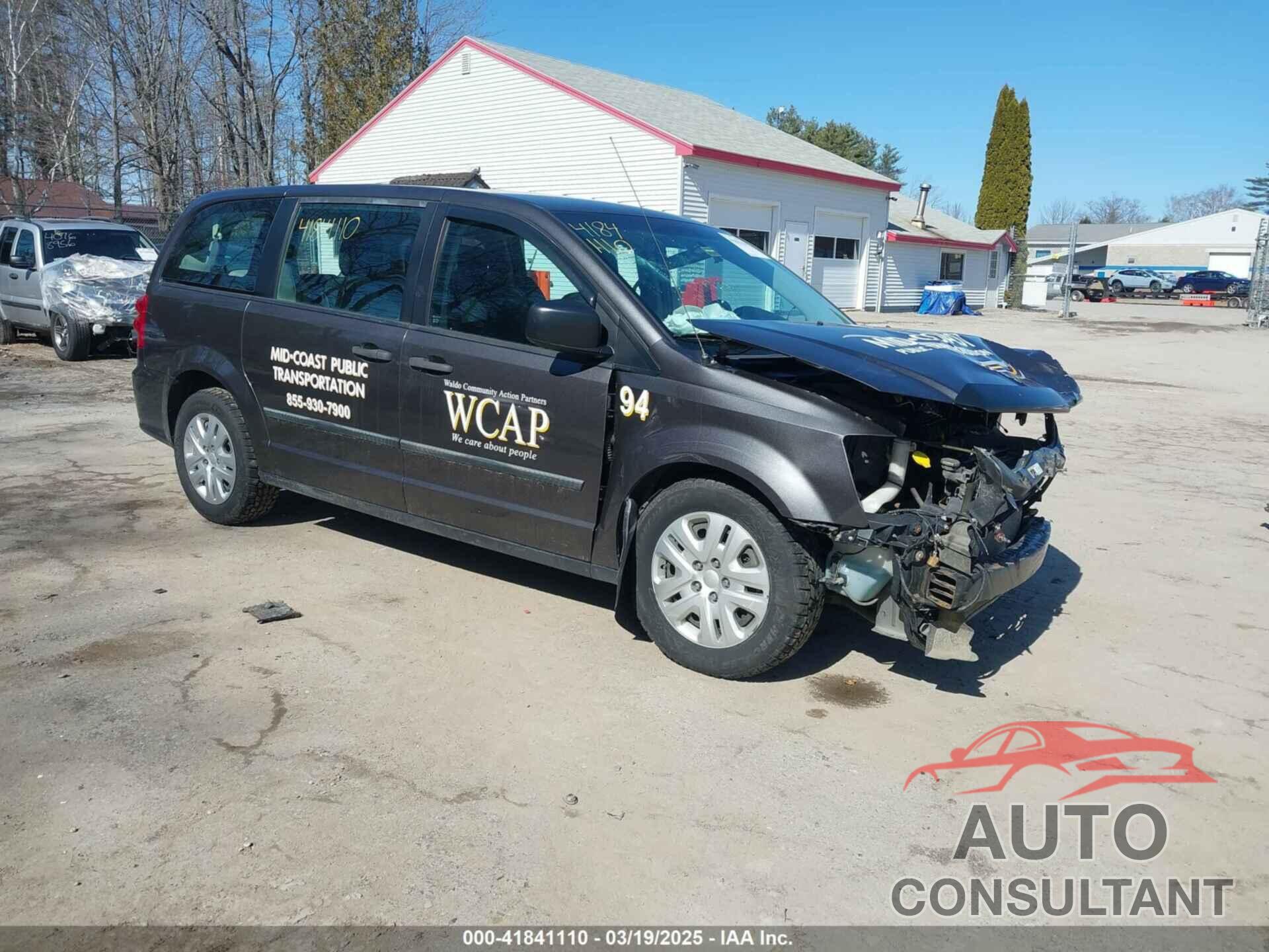 DODGE GRAND CARAVAN 2016 - 2C4RDGBG0GR146915
