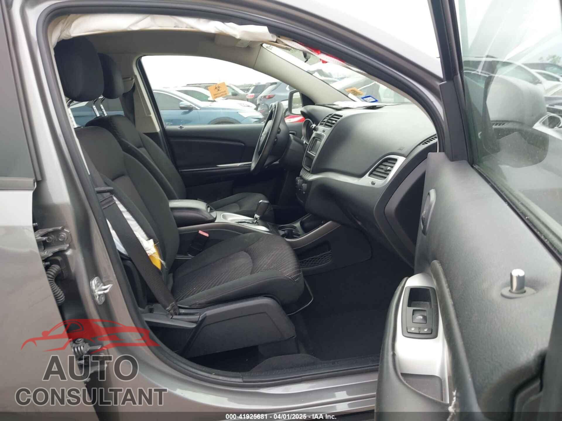 DODGE JOURNEY 2012 - 3C4PDCABXCT168501