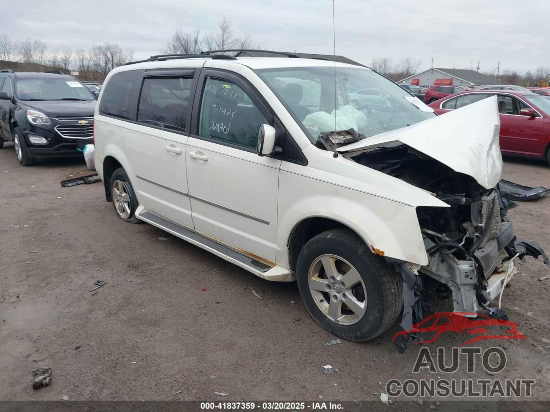 DODGE GRAND CARAVAN 2010 - 2D4RN5DX8AR256670