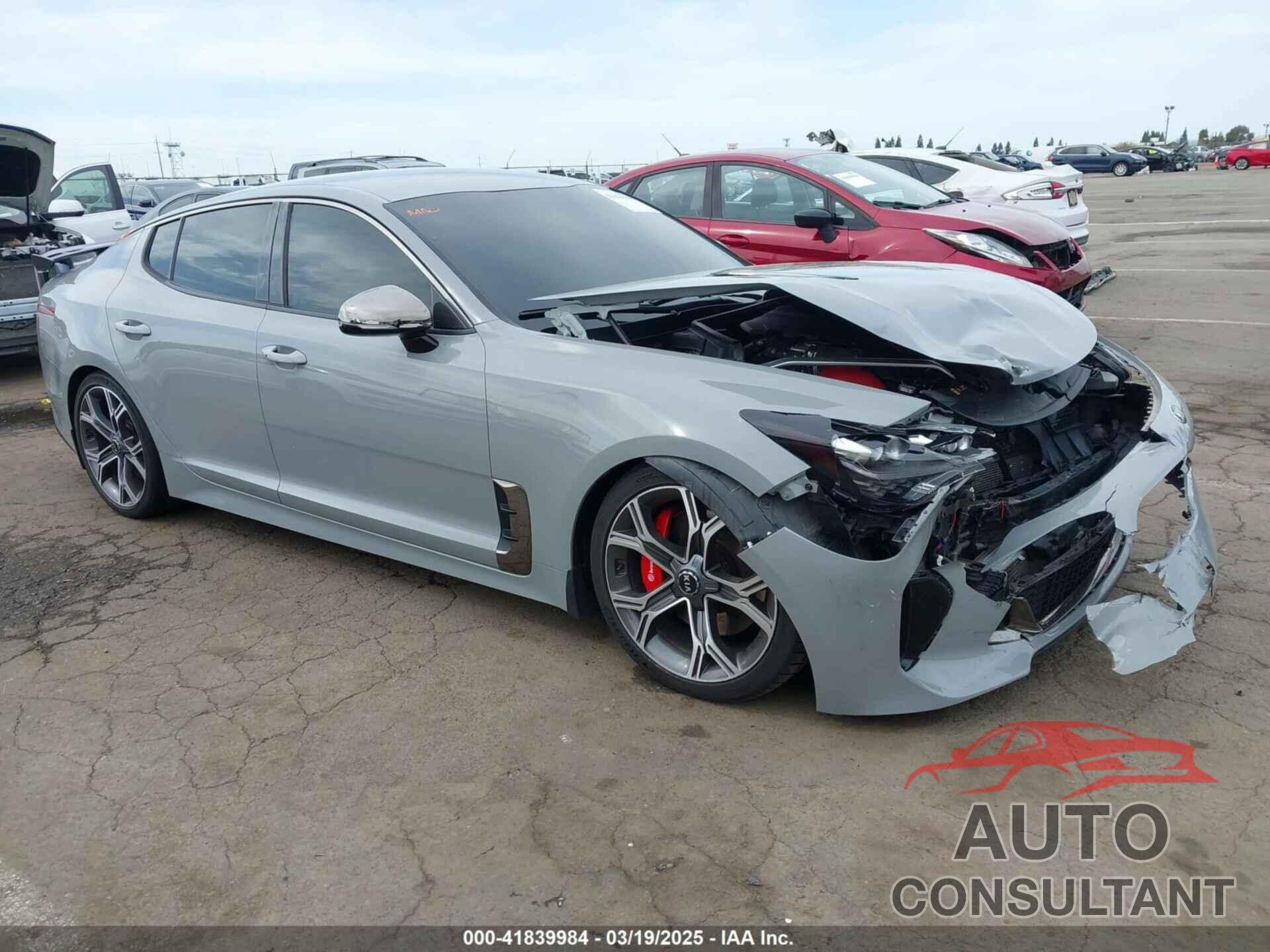 KIA STINGER 2021 - KNAE35LC6M6093087