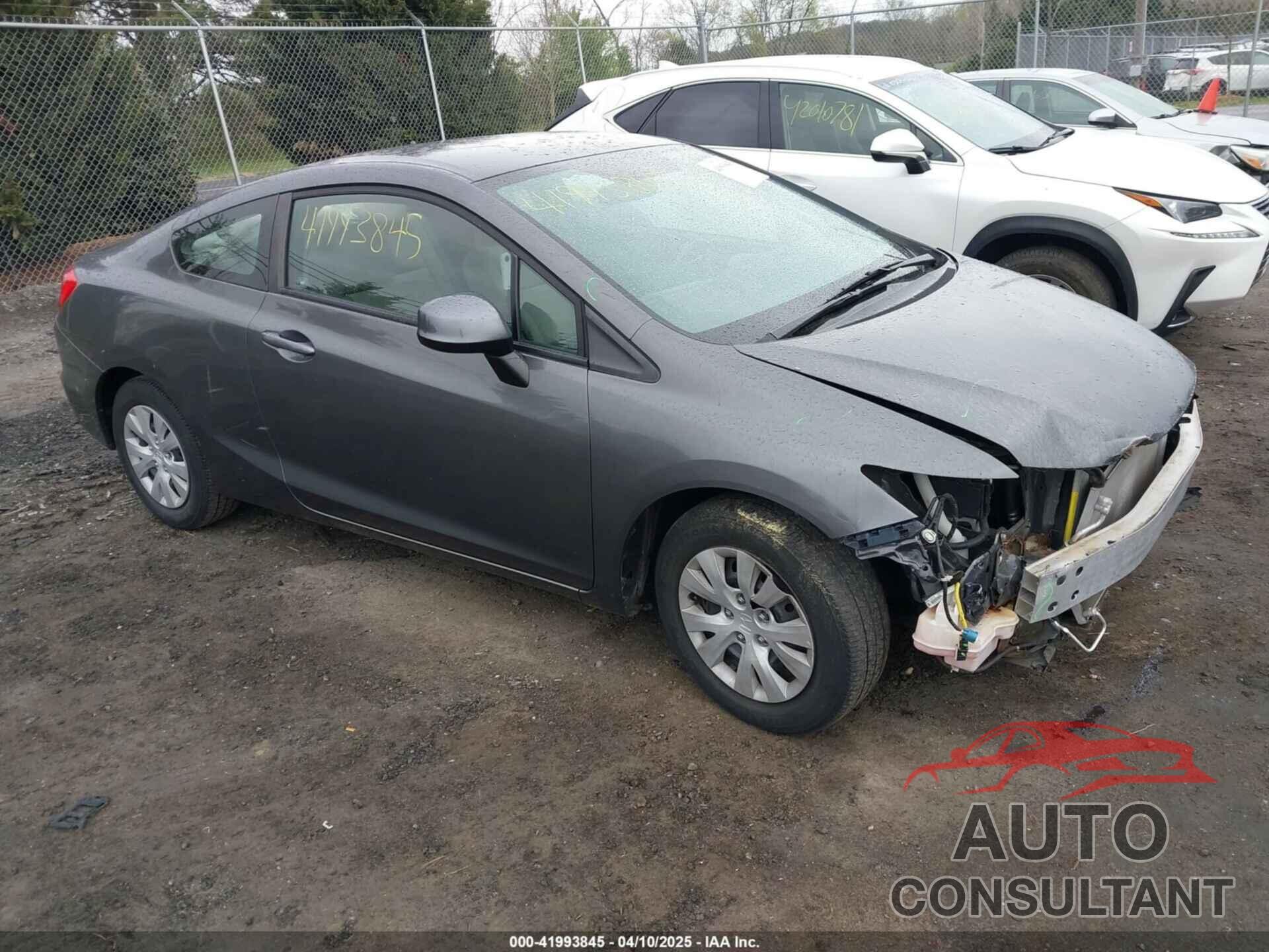 HONDA CIVIC 2012 - 2HGFG3B53CH522736