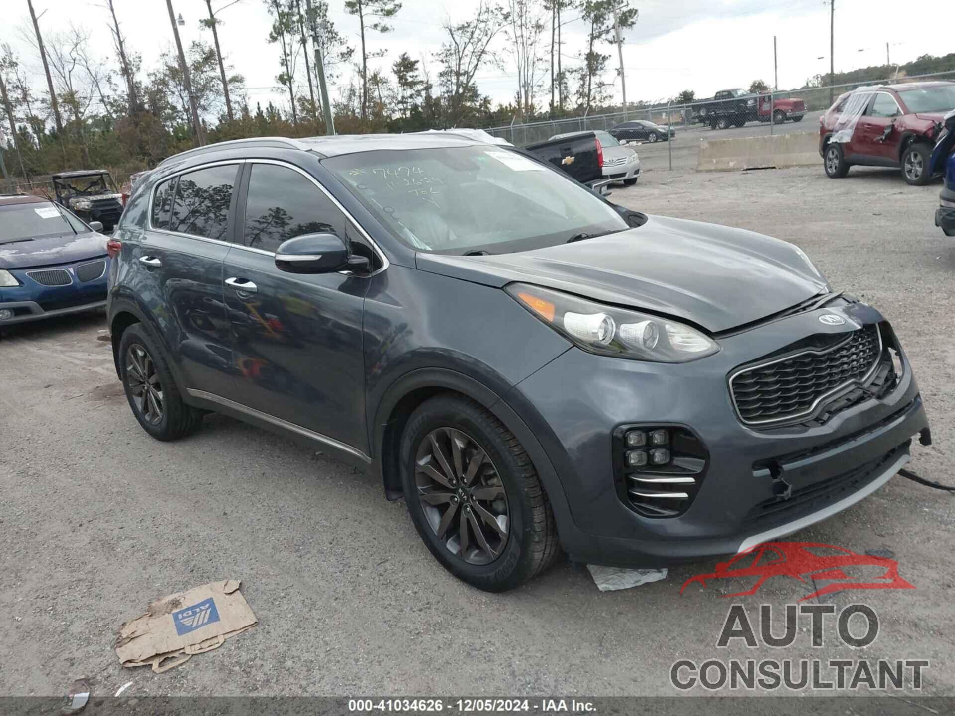 KIA SPORTAGE 2018 - KNDPN3AC4J7443853