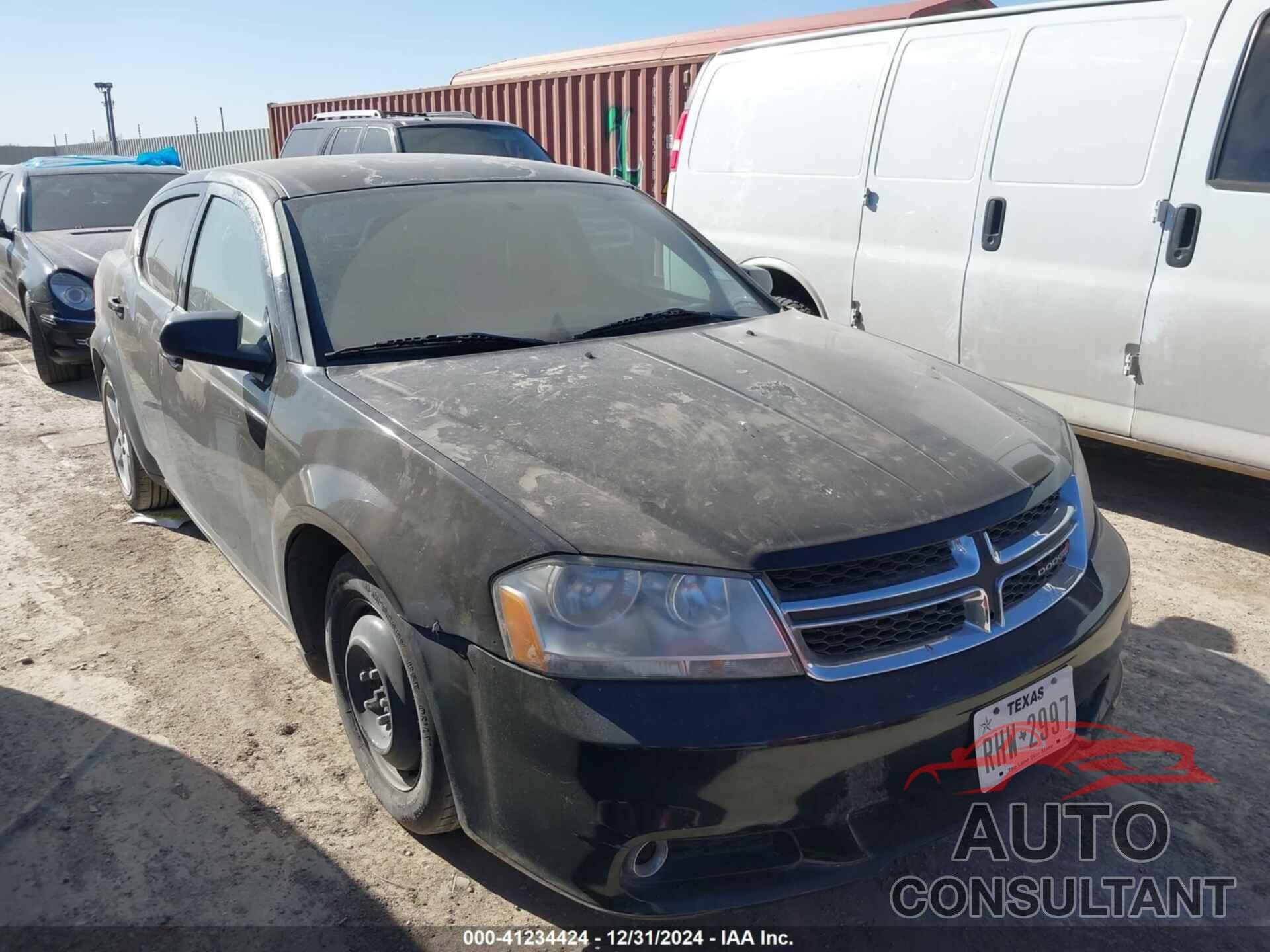 DODGE AVENGER 2013 - 1C3CDZAB5DN770892