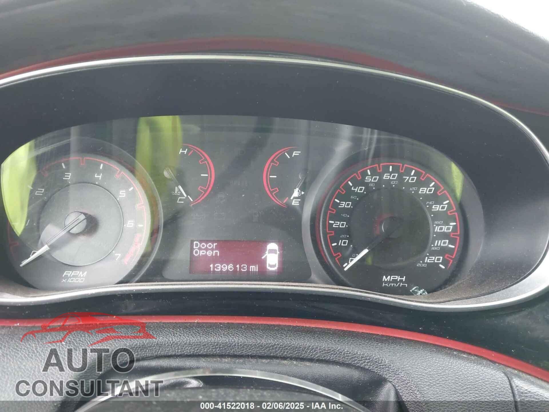 DODGE DART 2015 - 1C3CDFBB3FD112039