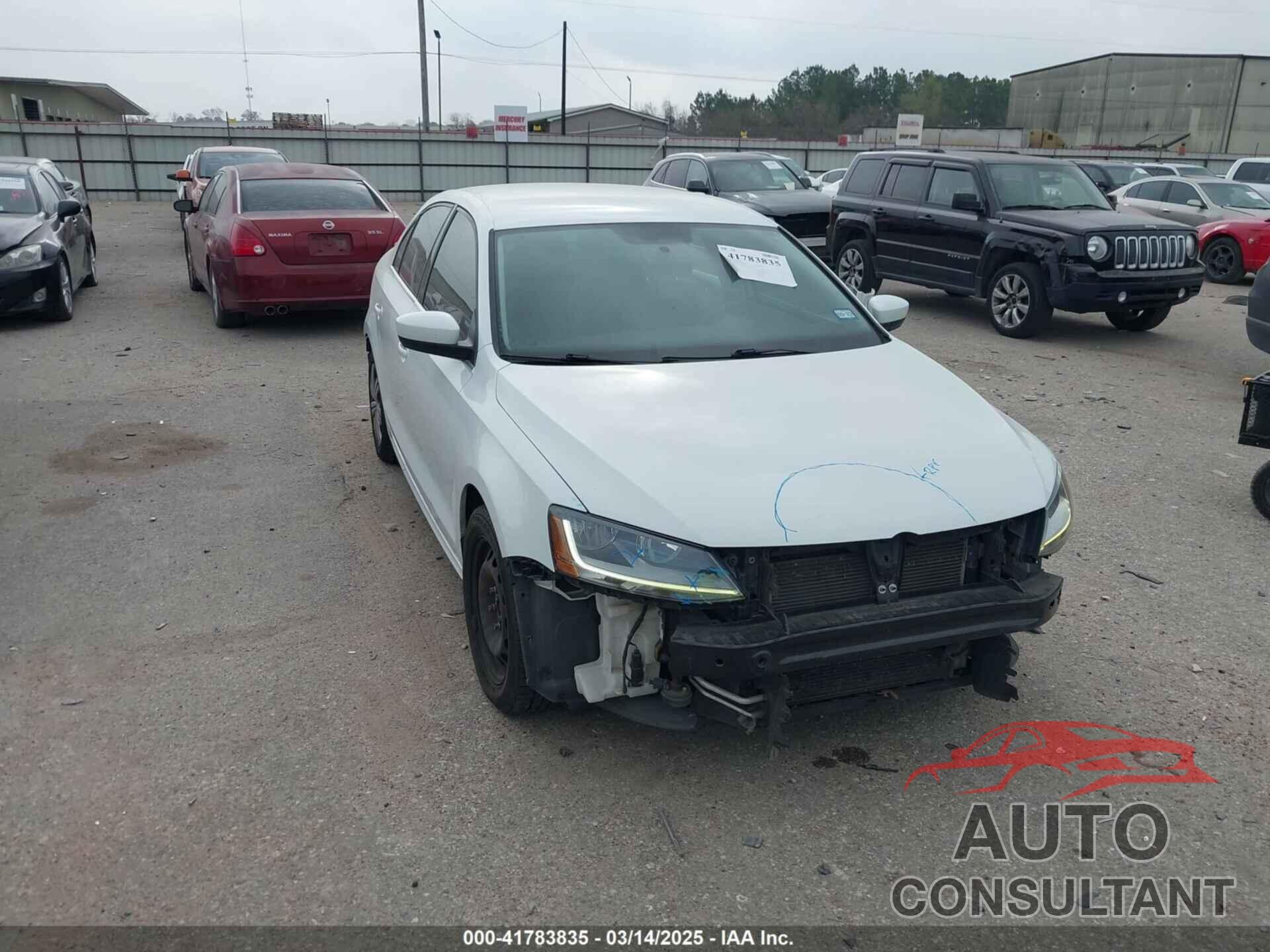VOLKSWAGEN JETTA 2017 - 3VW2B7AJ3HM349002