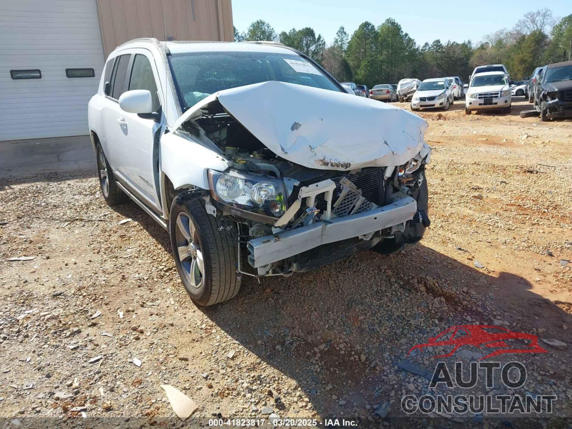 JEEP COMPASS 2017 - 1C4NJDEB2HD100626
