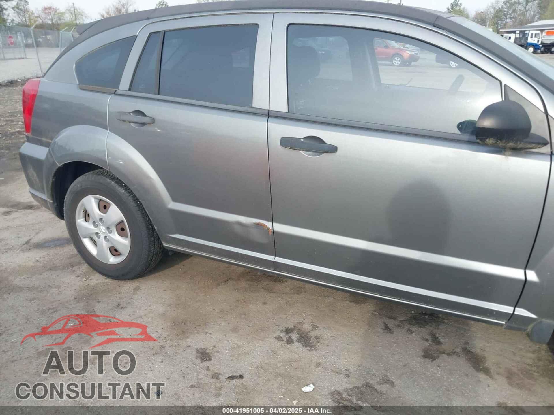 DODGE CALIBER 2012 - 1C3CDWBA5CD529813