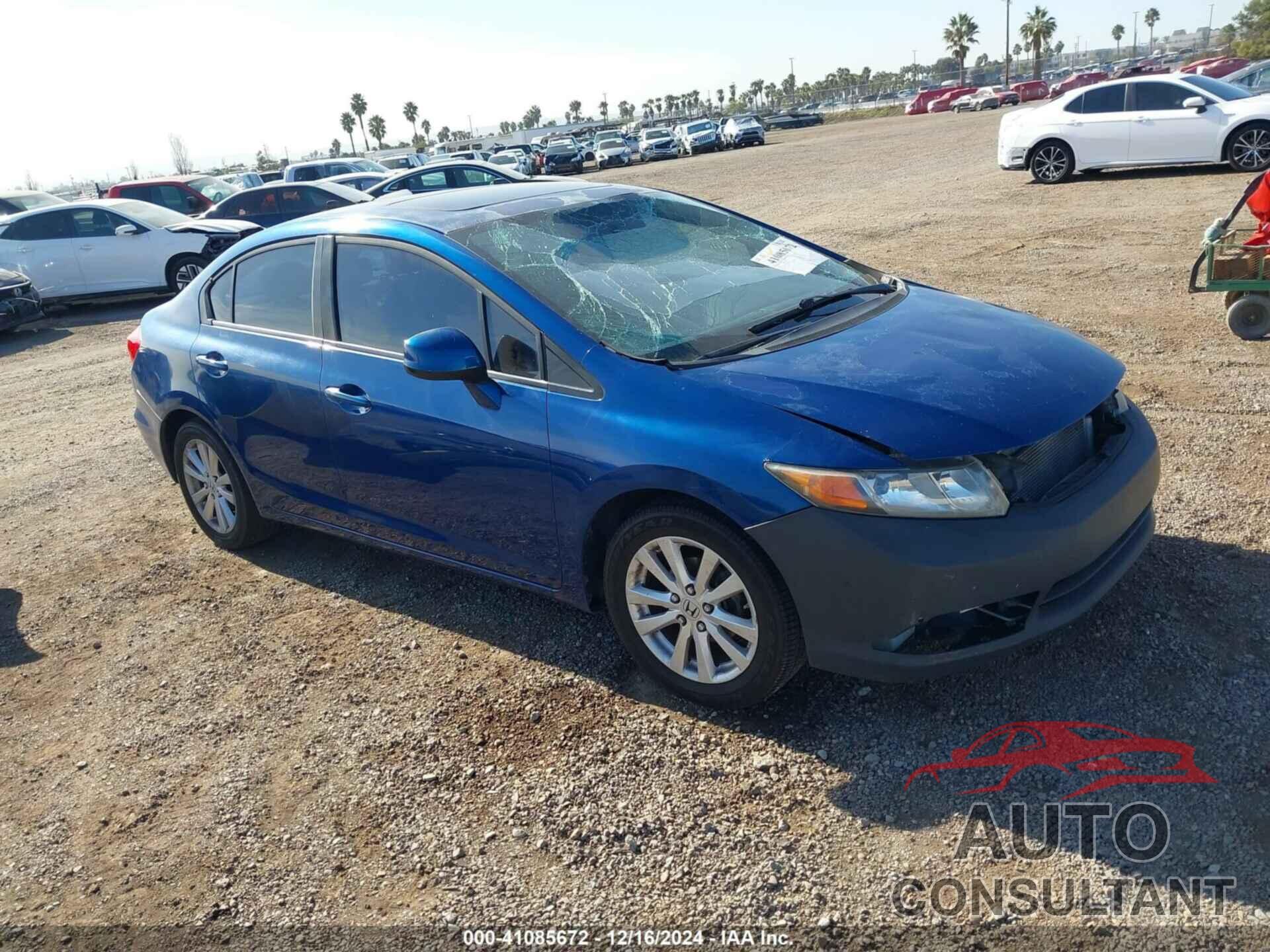 HONDA CIVIC 2012 - 2HGFB2F93CH505067