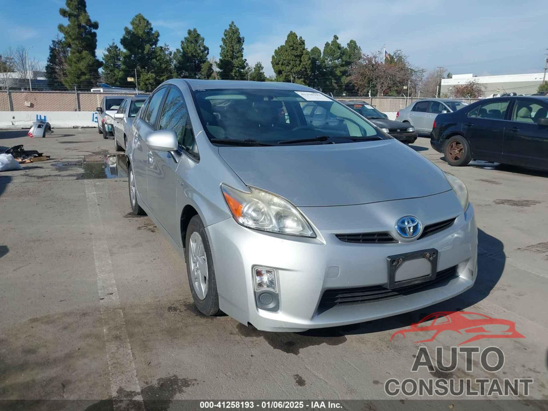 TOYOTA PRIUS 2010 - JTDKN3DU8A0230766