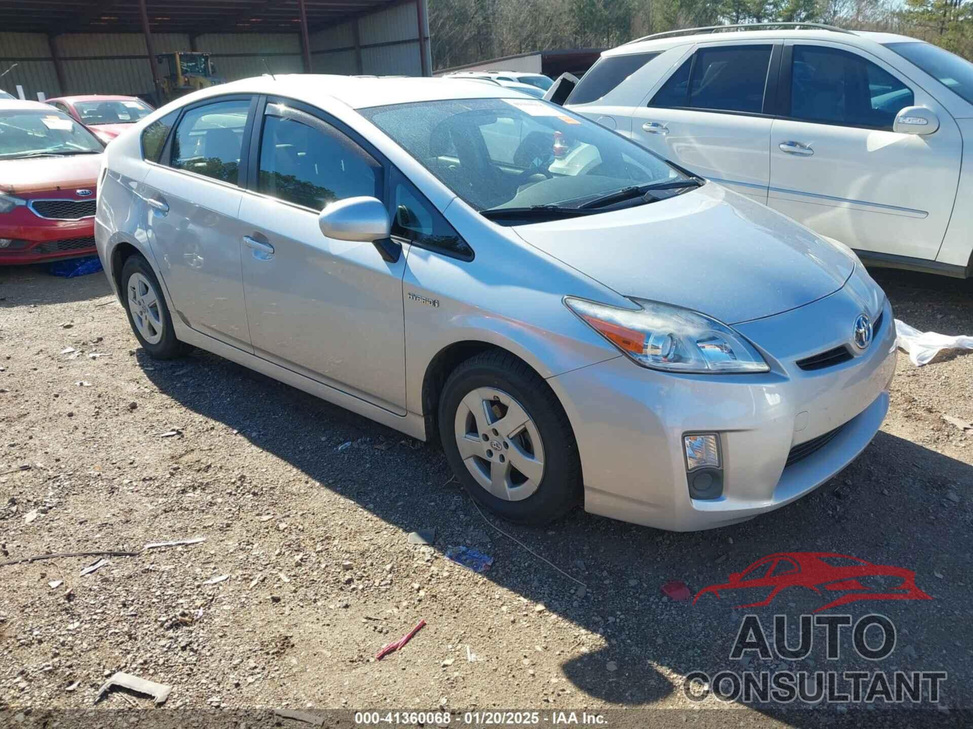 TOYOTA PRIUS 2011 - JTDKN3DU4B5365425