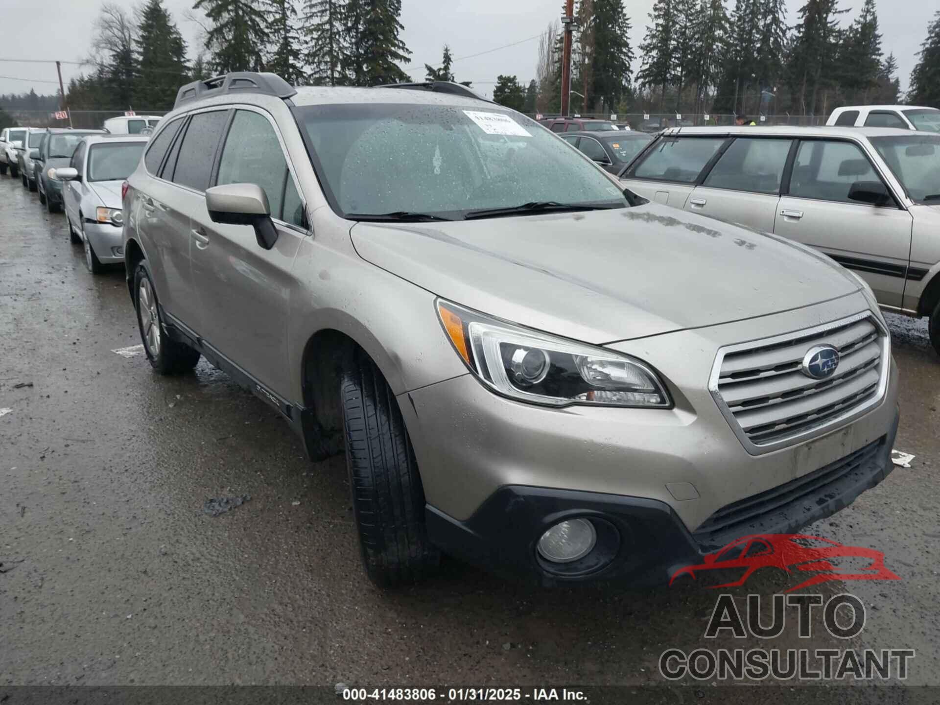 SUBARU OUTBACK 2015 - 4S4BSACC2F3226526