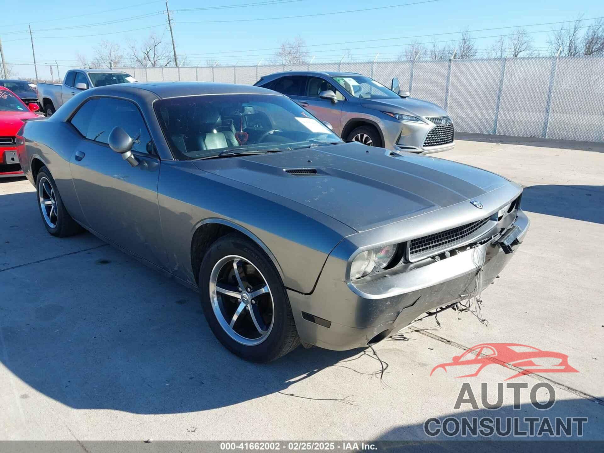 DODGE CHALLENGER 2012 - 2C3CDYAG1CH262352