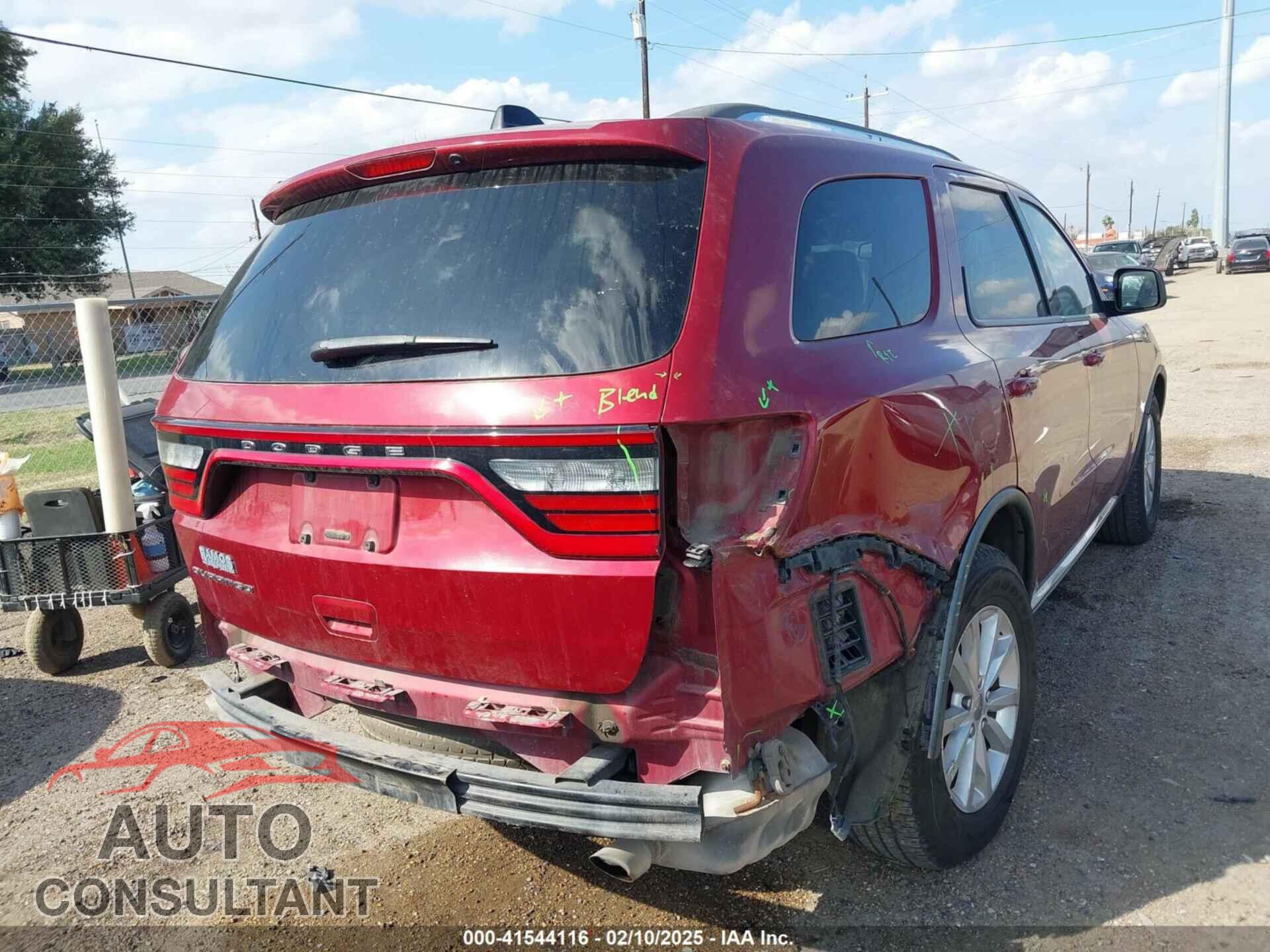 DODGE DURANGO 2014 - 1C4RDHAG8EC593344