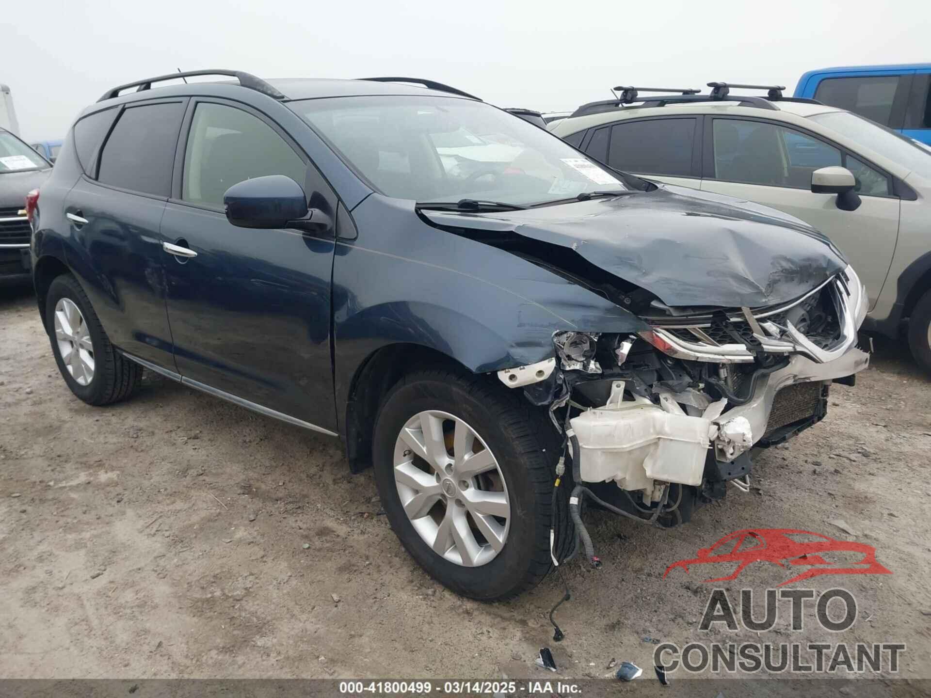 NISSAN MURANO 2013 - JN8AZ1MW0DW302958