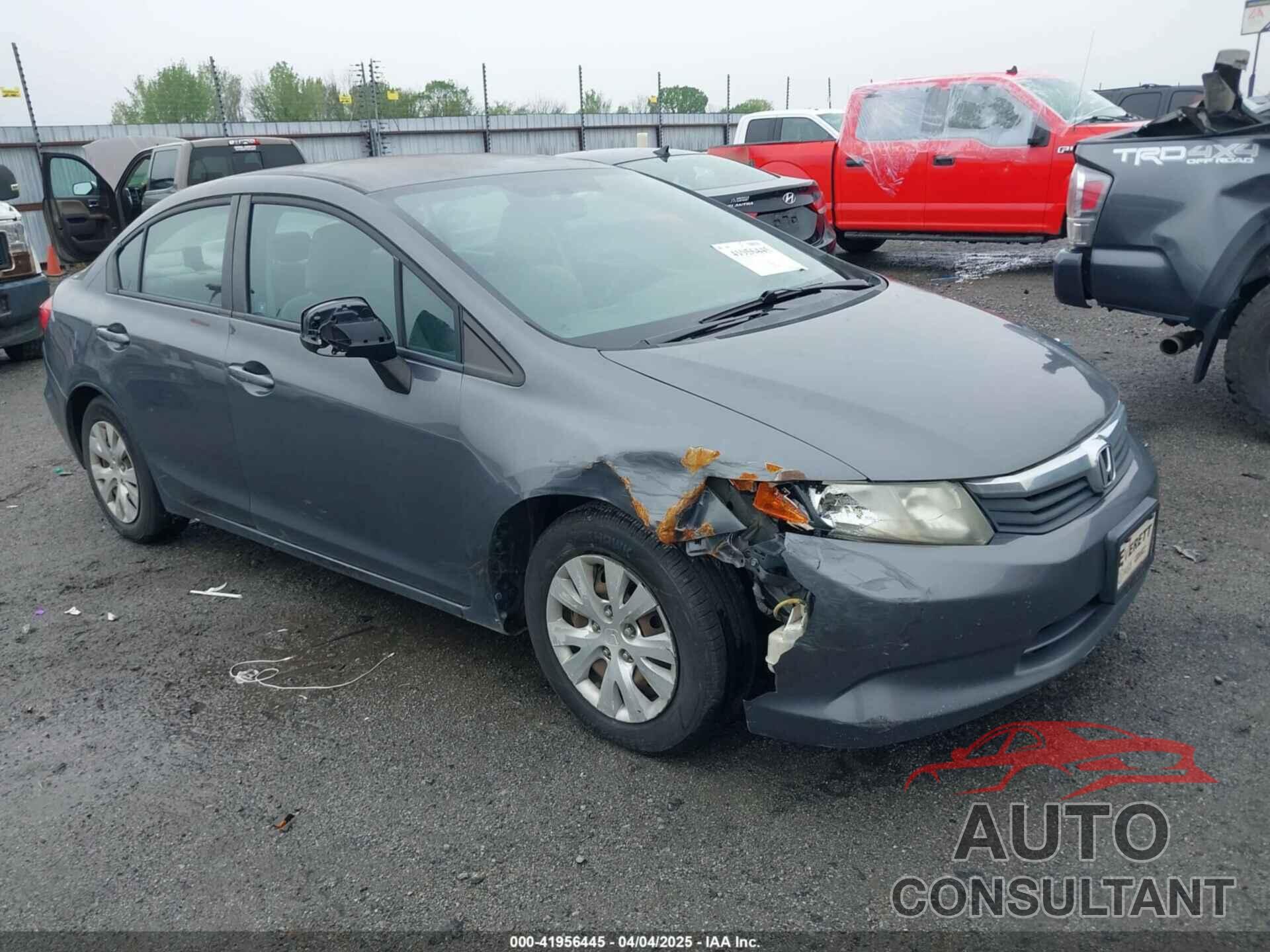 HONDA CIVIC 2012 - 2HGFB2F56CH561615