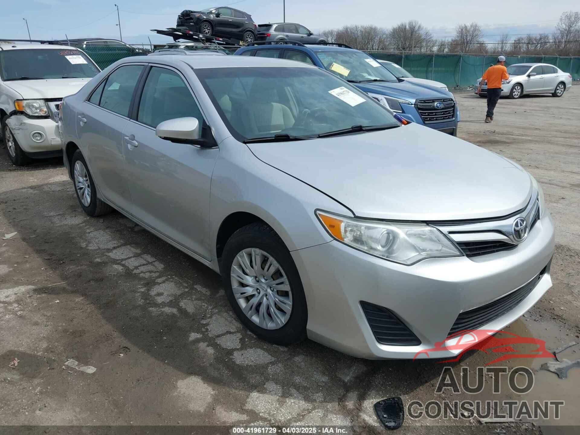 TOYOTA CAMRY 2012 - 4T1BF1FK4CU143130