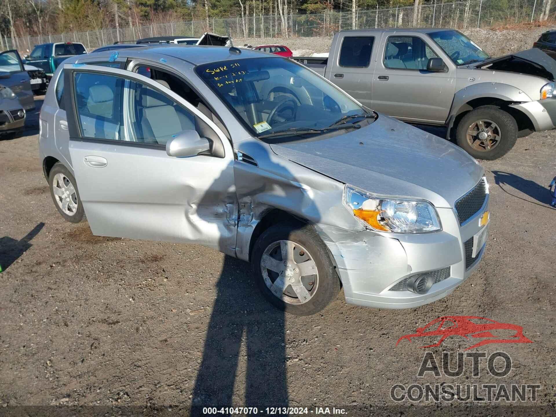 CHEVROLET AVEO 2009 - KL1TD66E69B617886