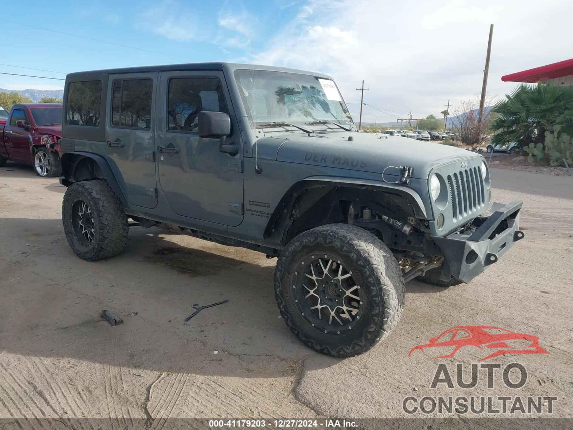 JEEP WRANGLER UNLIMITED 2015 - 1C4BJWDGXFL544772