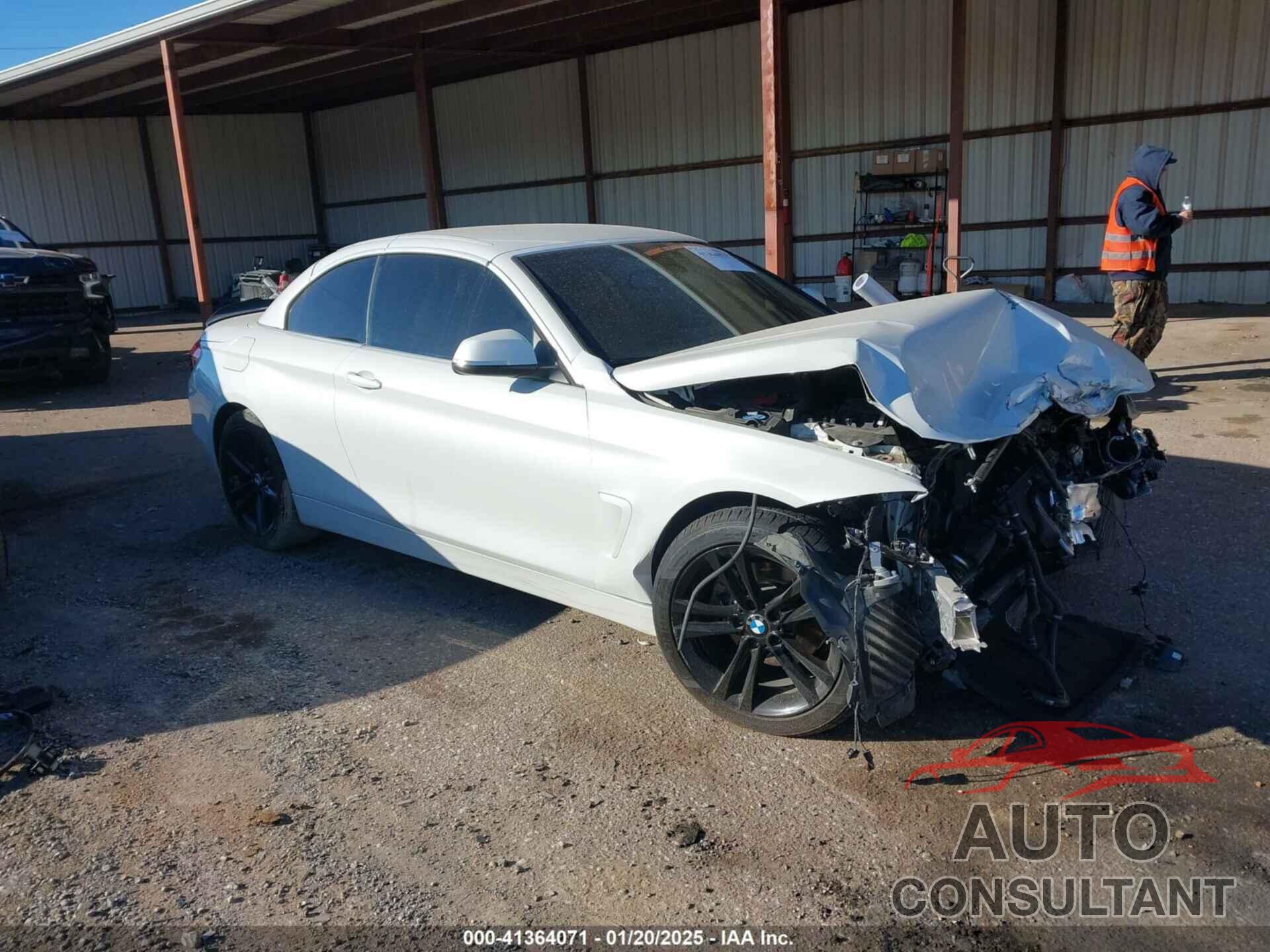 BMW 430I 2017 - WBA4U7C57H5D43022