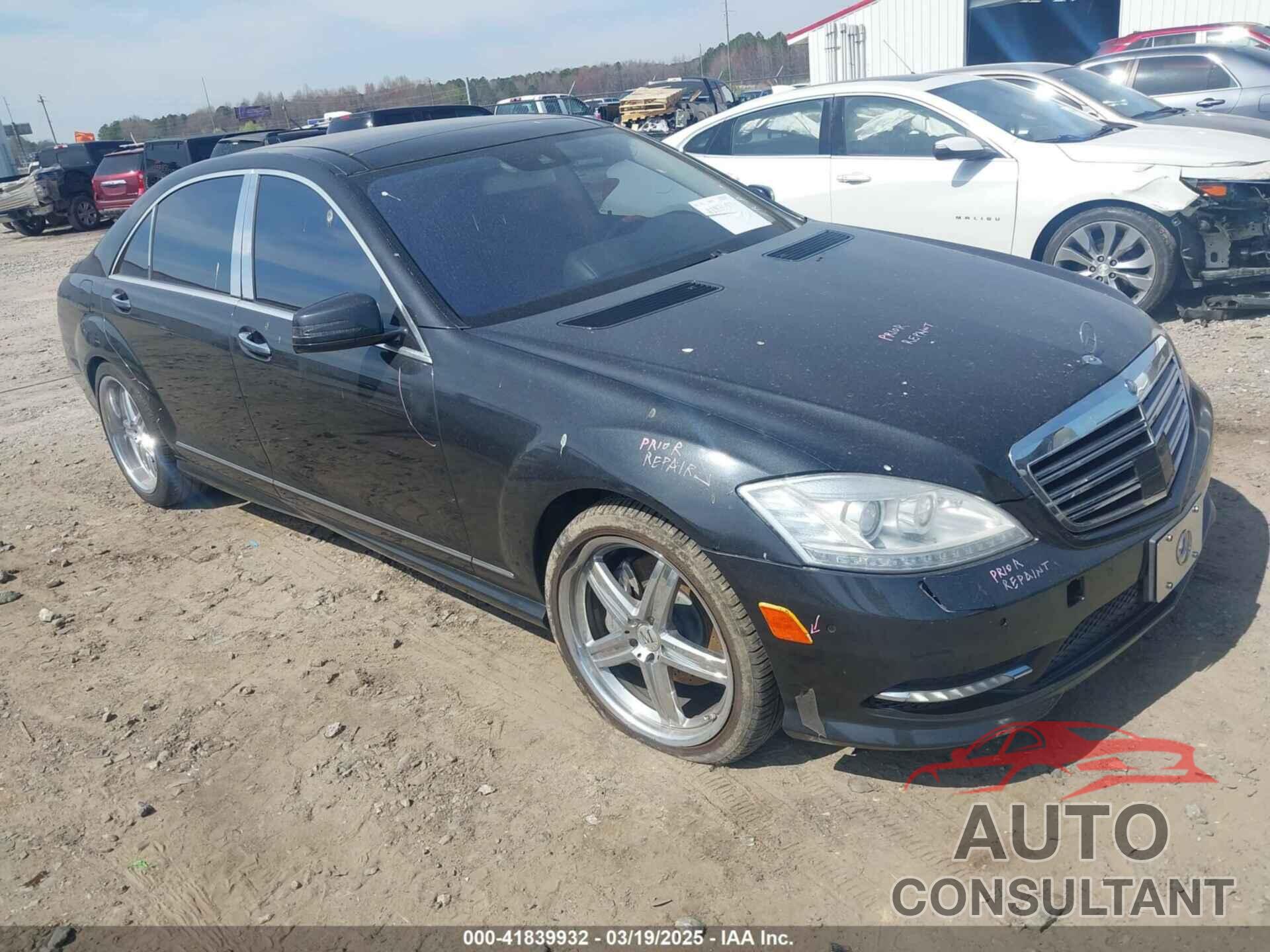 MERCEDES-BENZ S 550 2013 - WDDNG9EBXDA524889