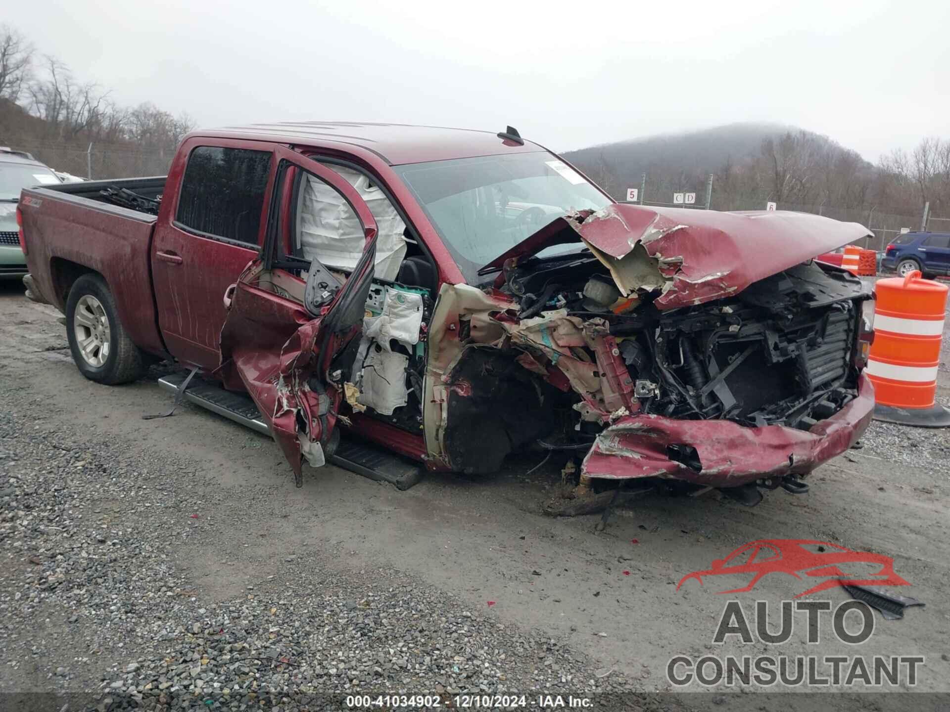 CHEVROLET SILVERADO 1500 2017 - 3GCUKREC1HG113692