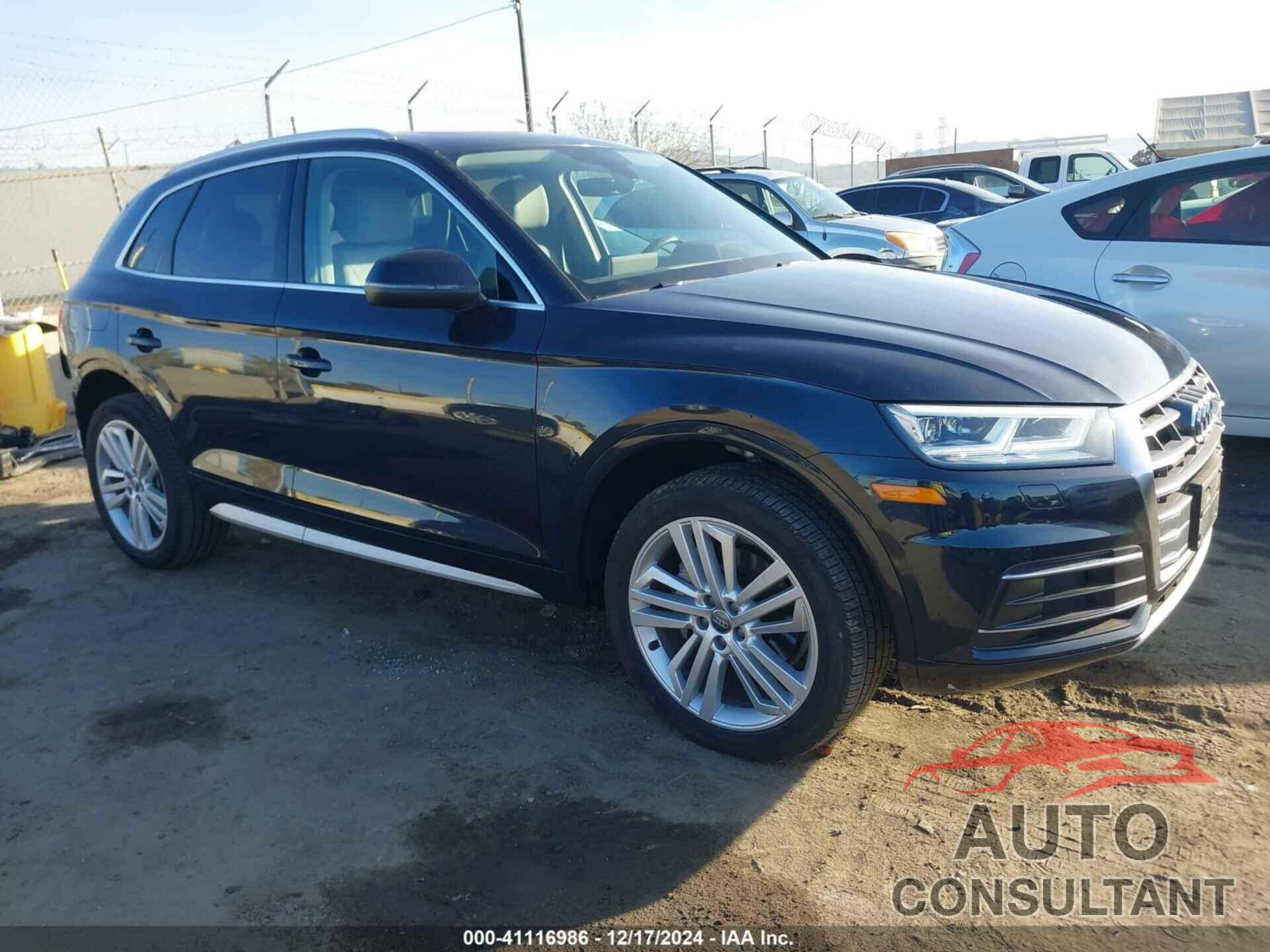 AUDI Q5 2019 - WA1BNAFY6K2070763