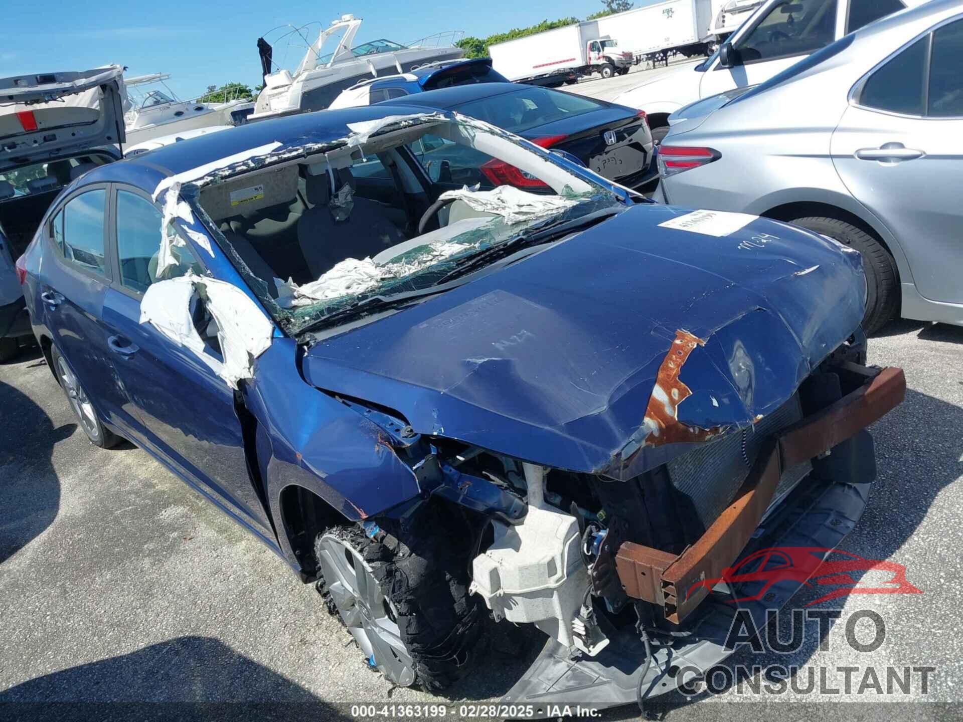 HYUNDAI ELANTRA 2020 - 5NPD84LF4LH567238