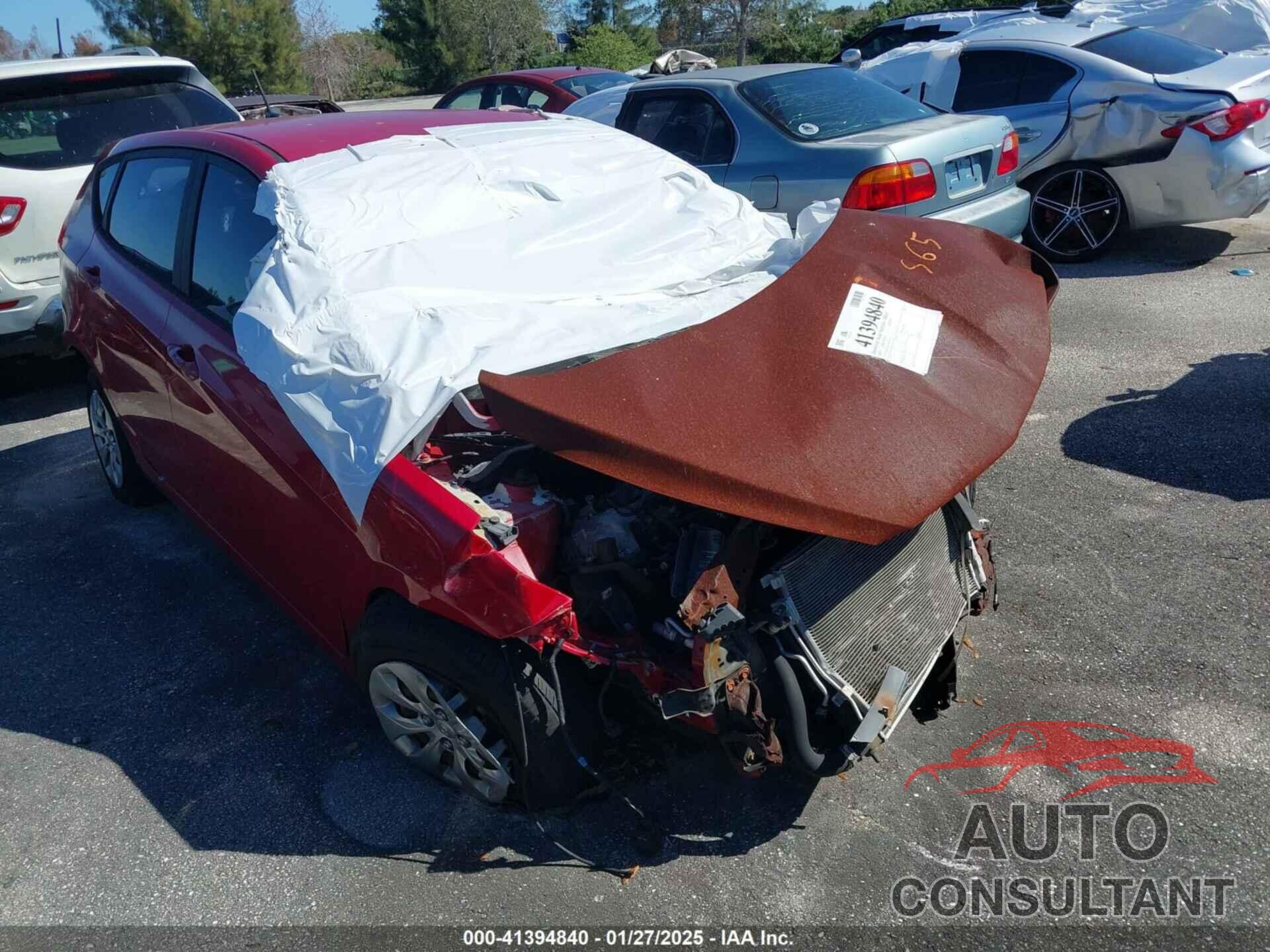 HYUNDAI ACCENT 2017 - KMHCT5AE7HU315728