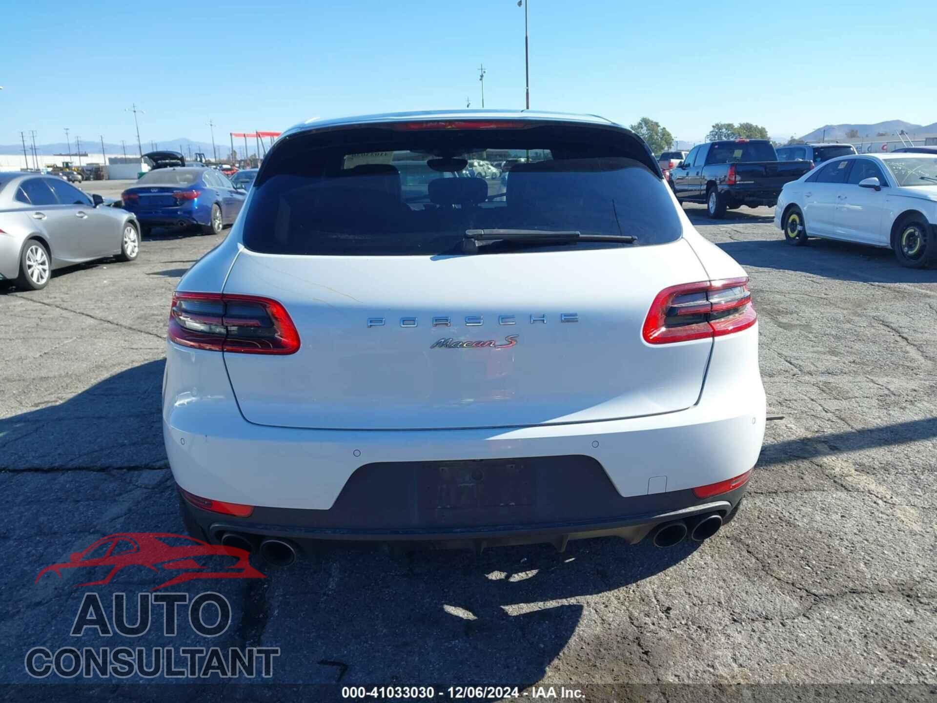 PORSCHE MACAN 2015 - WP1AB2A52FLB62867