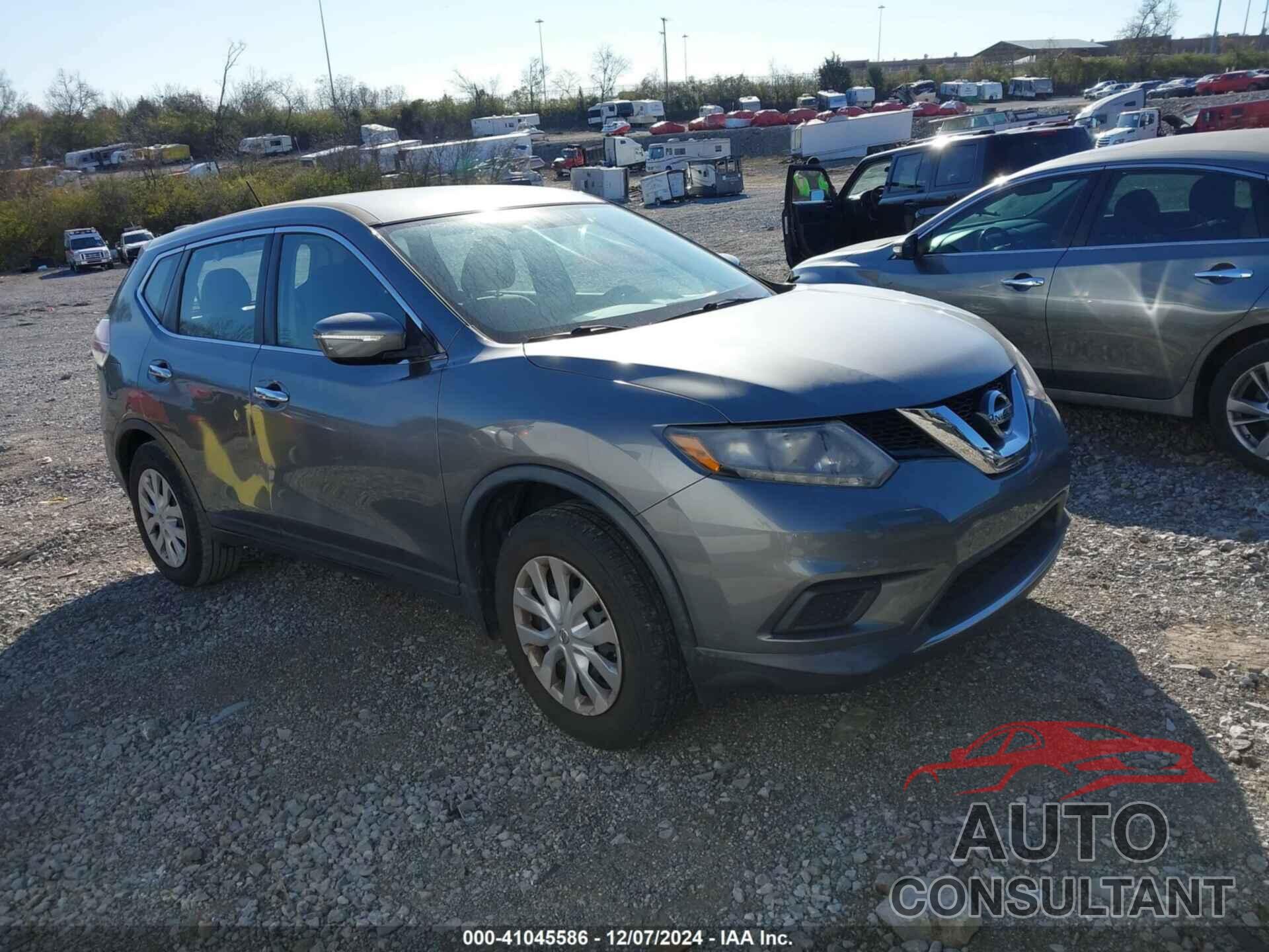 NISSAN ROGUE 2015 - KNMAT2MT1FP580208