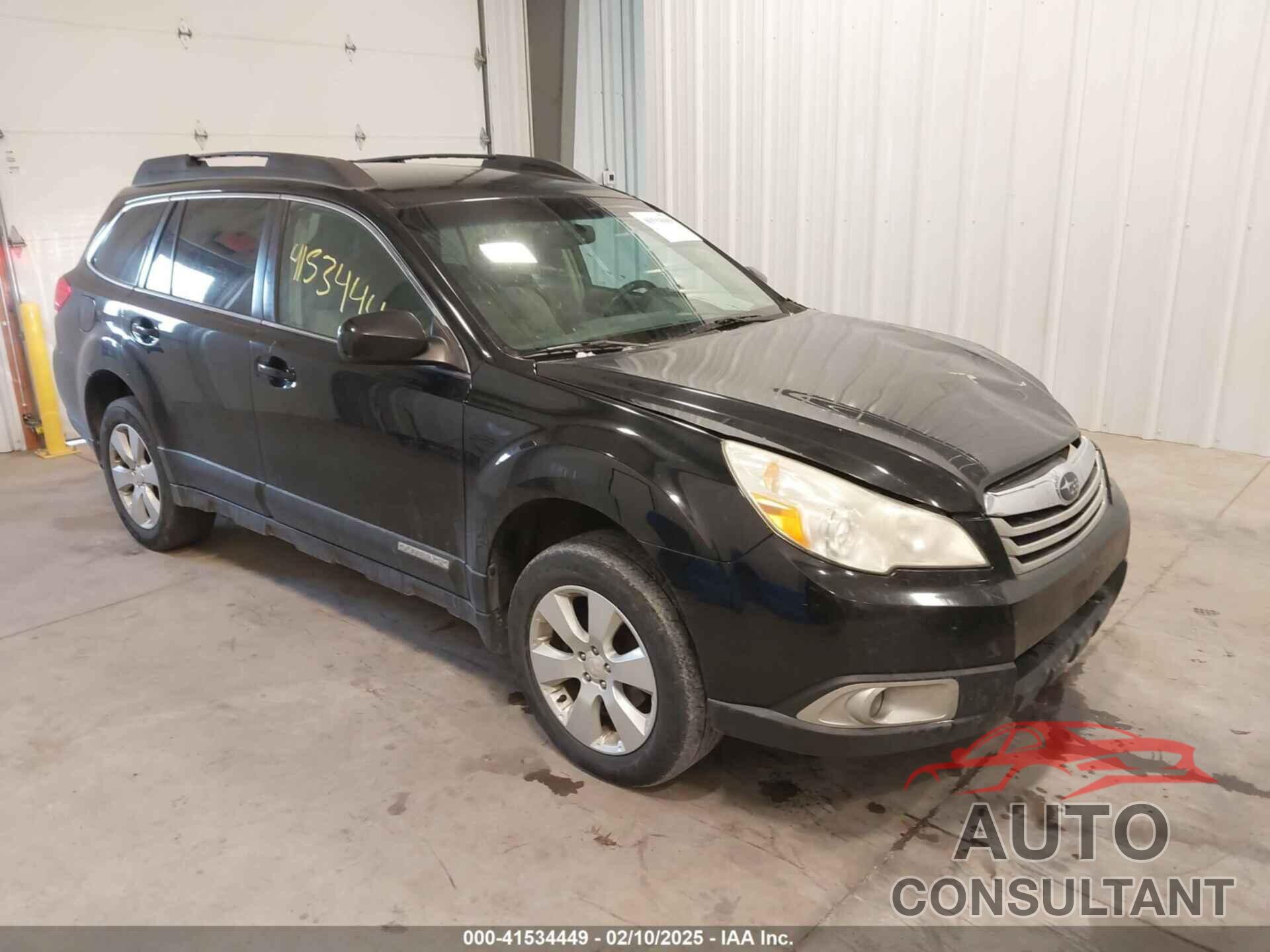 SUBARU OUTBACK 2010 - 4S4BRCCC6A3381922