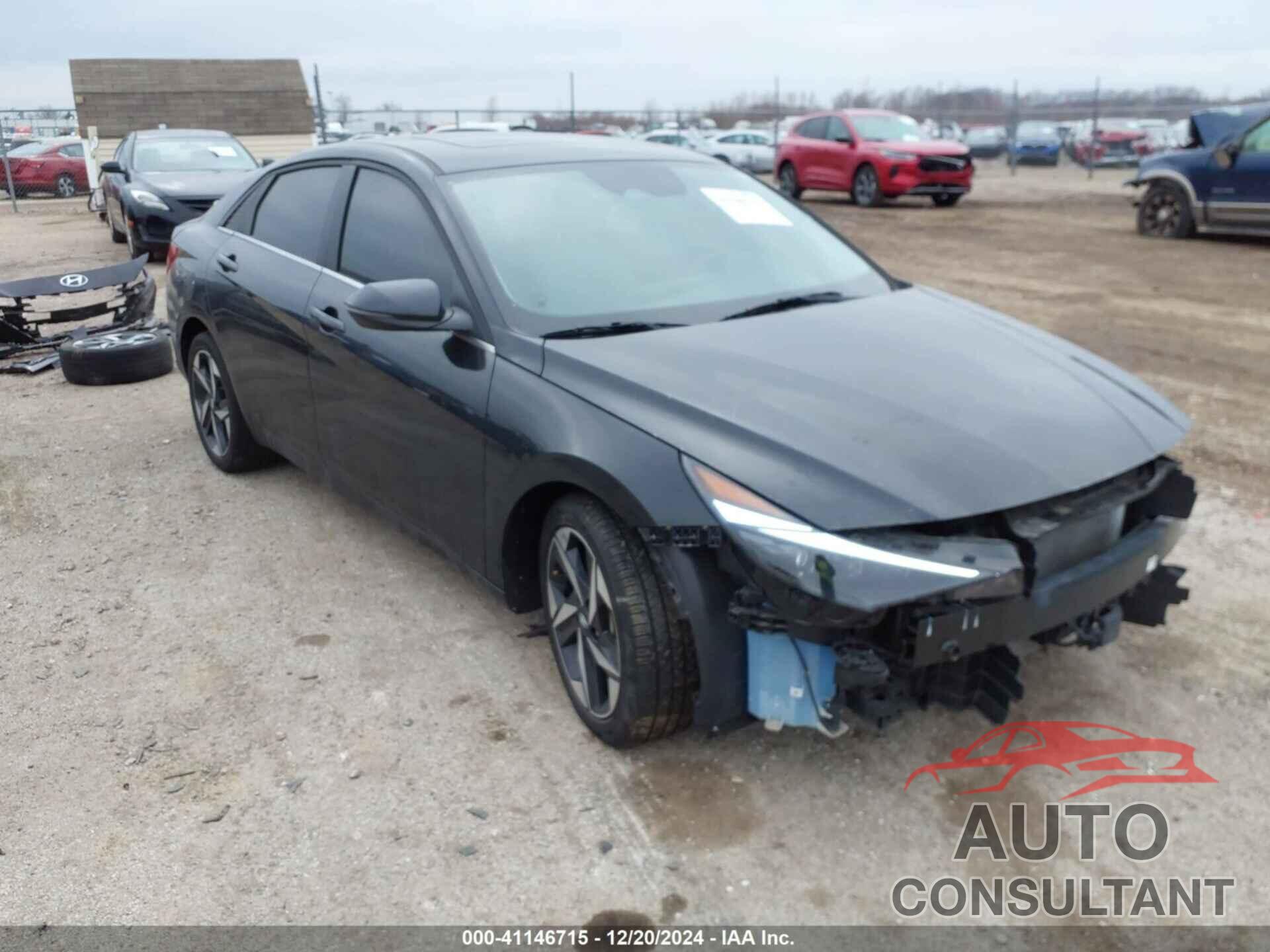 HYUNDAI ELANTRA HYBRID 2023 - KMHLN4AJ2PU071986