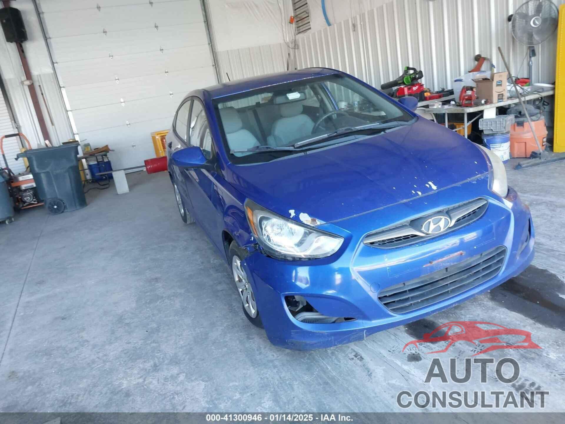 HYUNDAI ACCENT 2012 - KMHCT4AEXCU111203