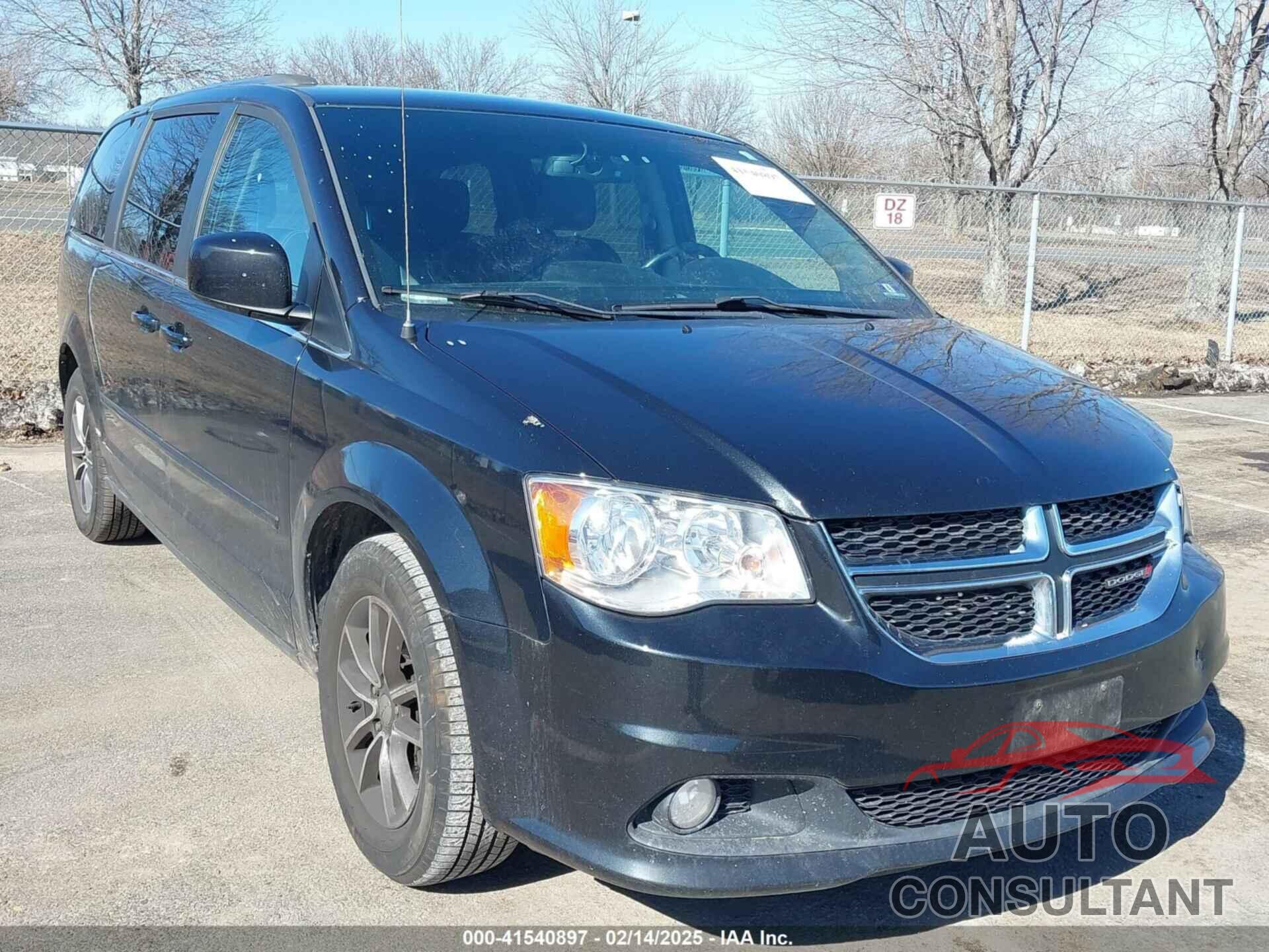 DODGE GRAND CARAVAN 2017 - 2C4RDGCG7HR731099