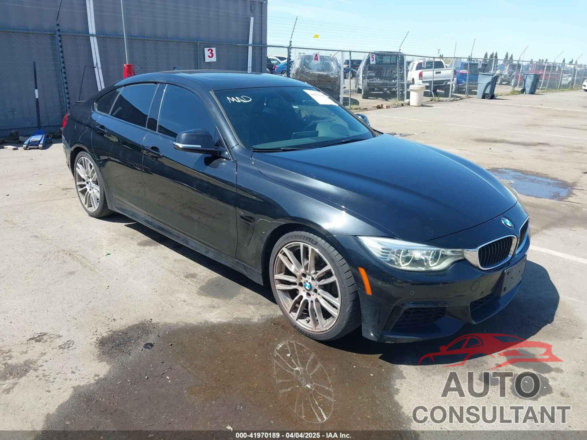 BMW 428 GRAN COUPE 2015 - WBA4A9C52FGL86332