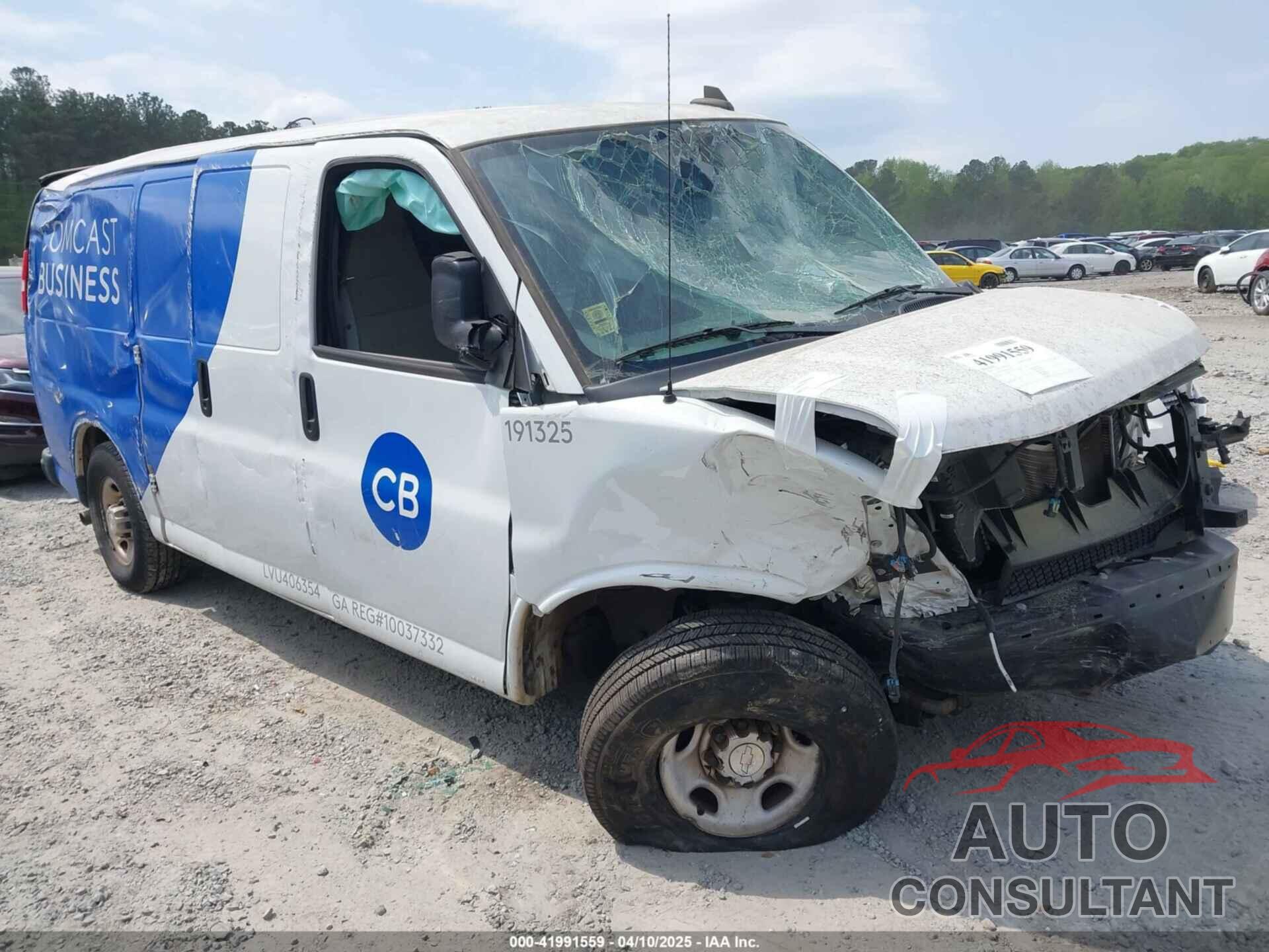 CHEVROLET EXPRESS 2500 2019 - 1GCWGAFP2K1347973