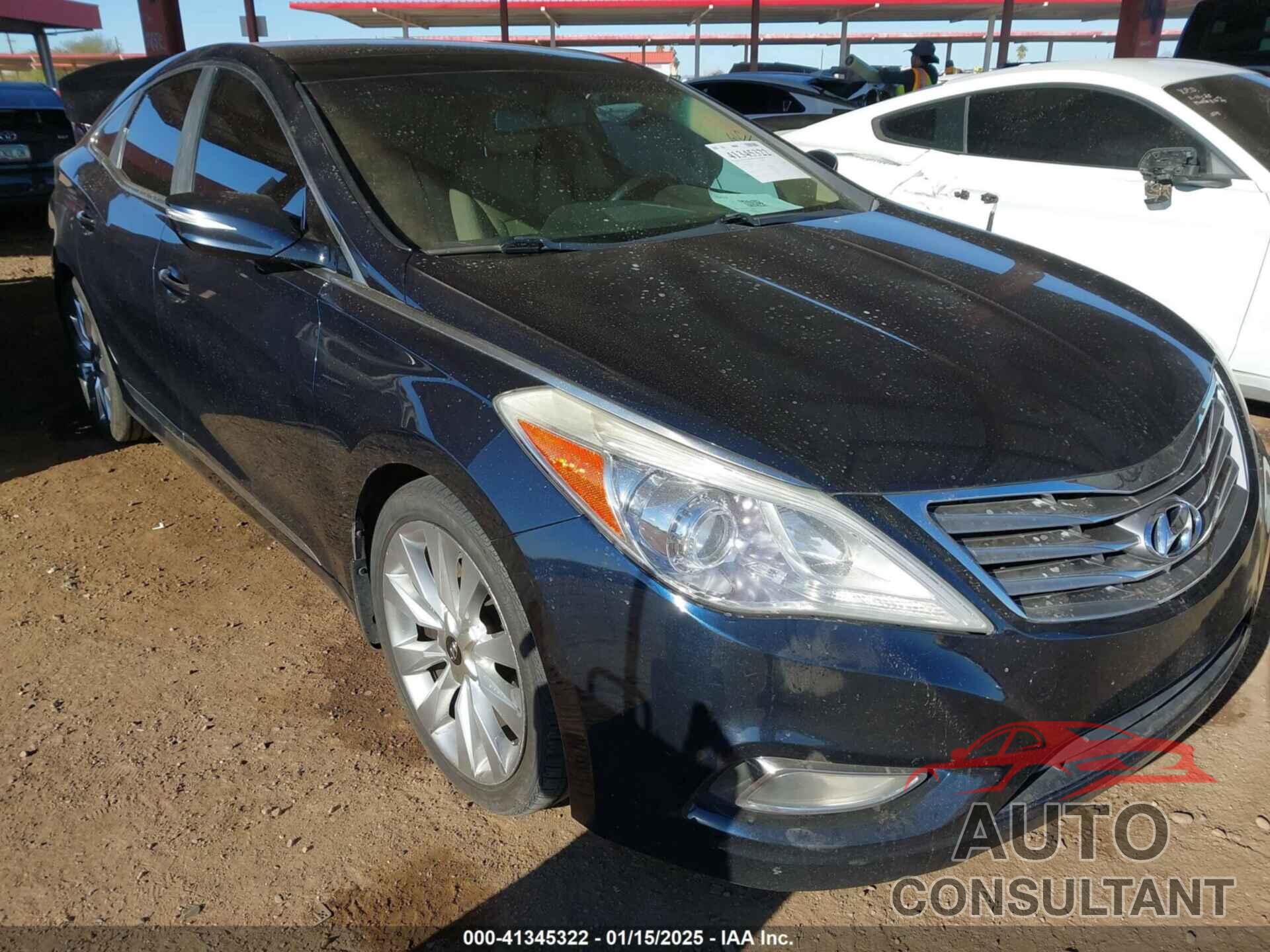 HYUNDAI AZERA 2013 - KMHFH4JG8DA221167