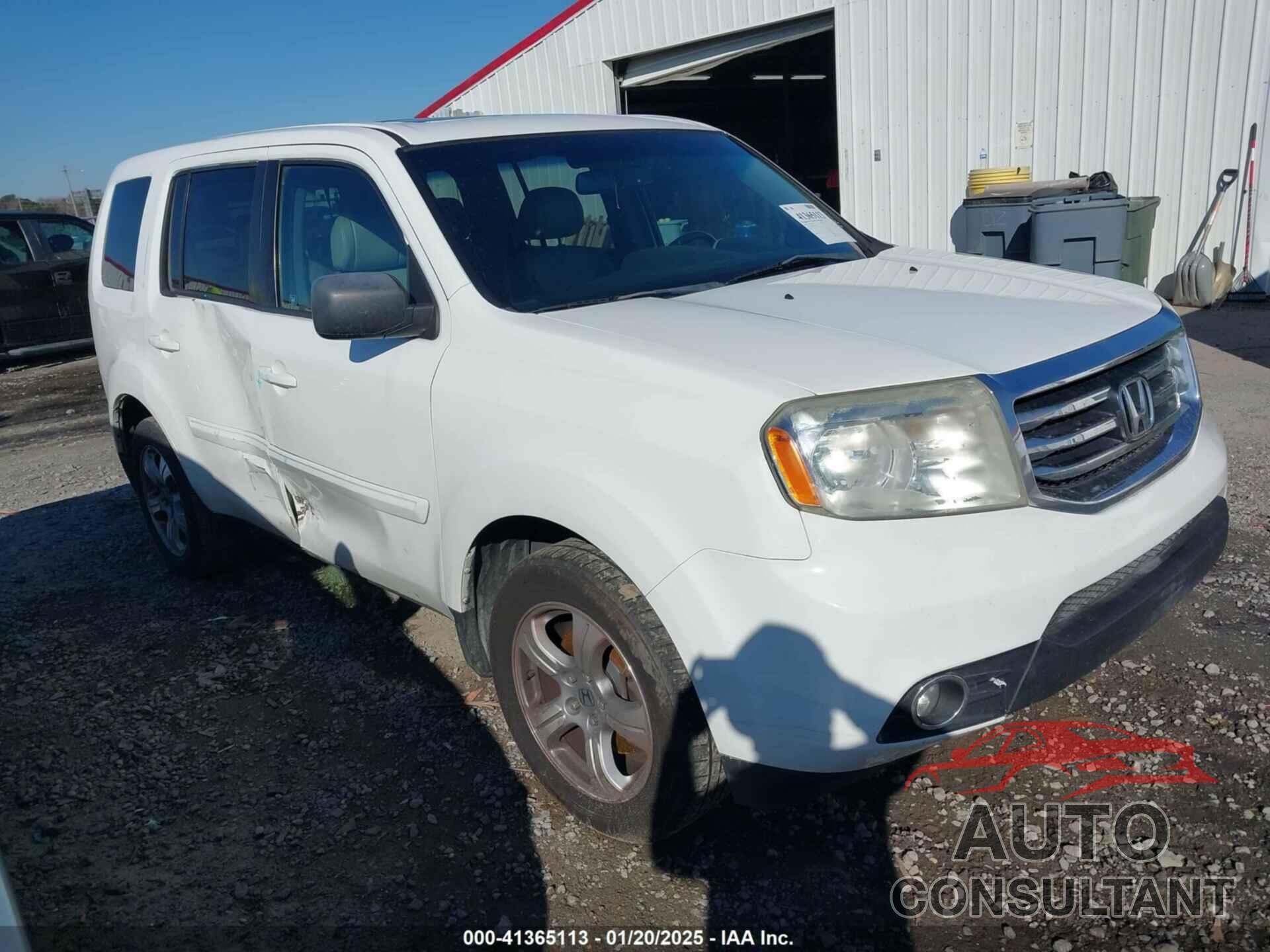 HONDA PILOT 2012 - 5FNYF3H51CB021142