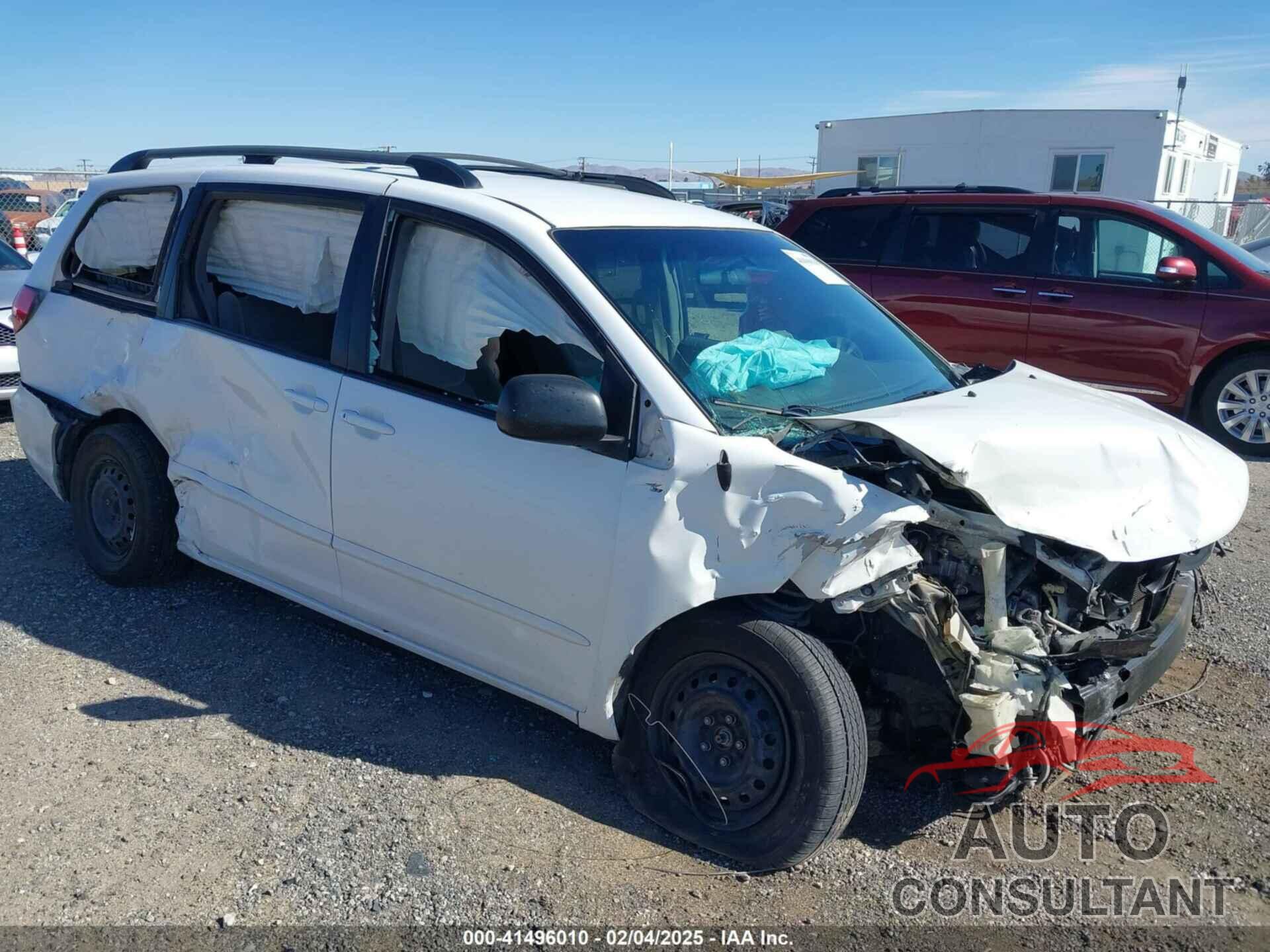 TOYOTA SIENNA 2010 - 5TDKK4CC0AS316433