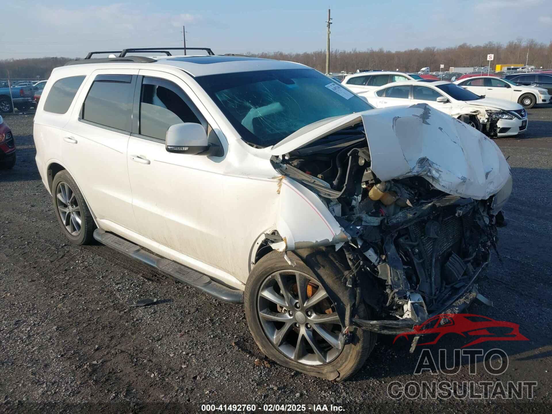 DODGE DURANGO 2017 - 1C4RDJDG8HC859002