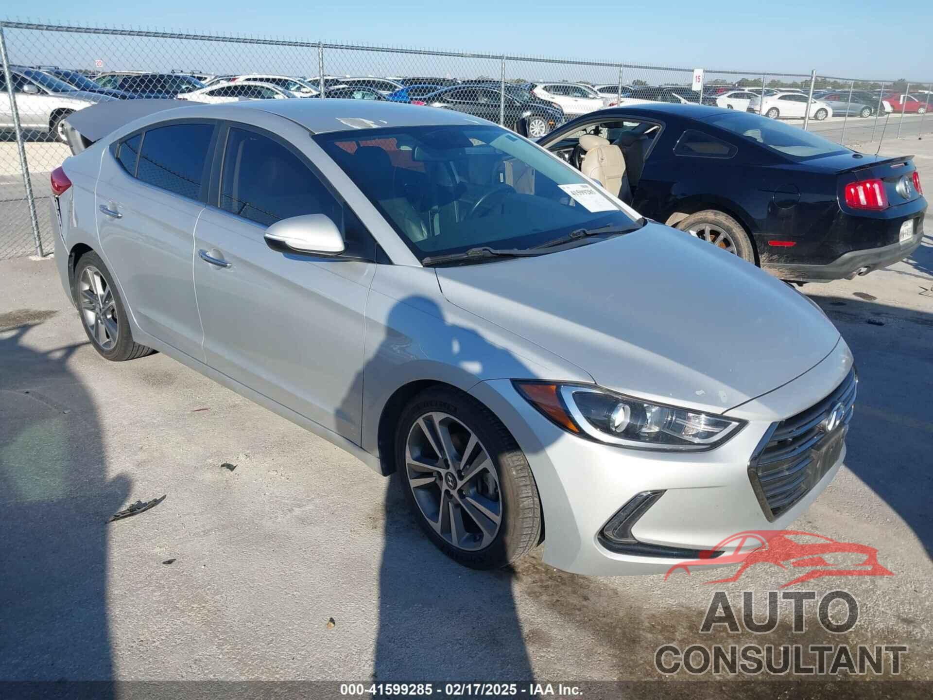 HYUNDAI ELANTRA 2017 - 5NPD84LF7HH062981