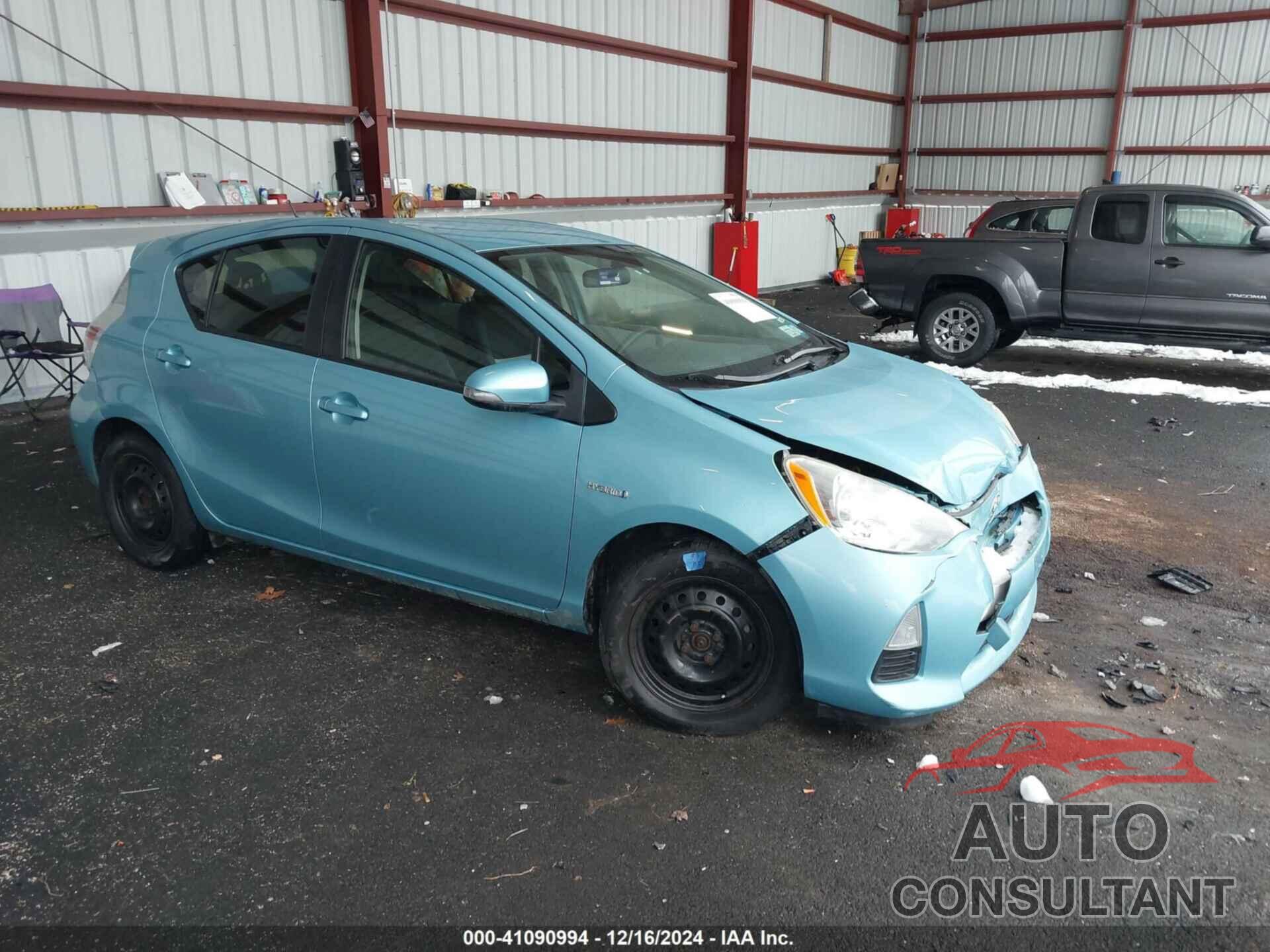 TOYOTA PRIUS C 2014 - JTDKDTB32E1072728
