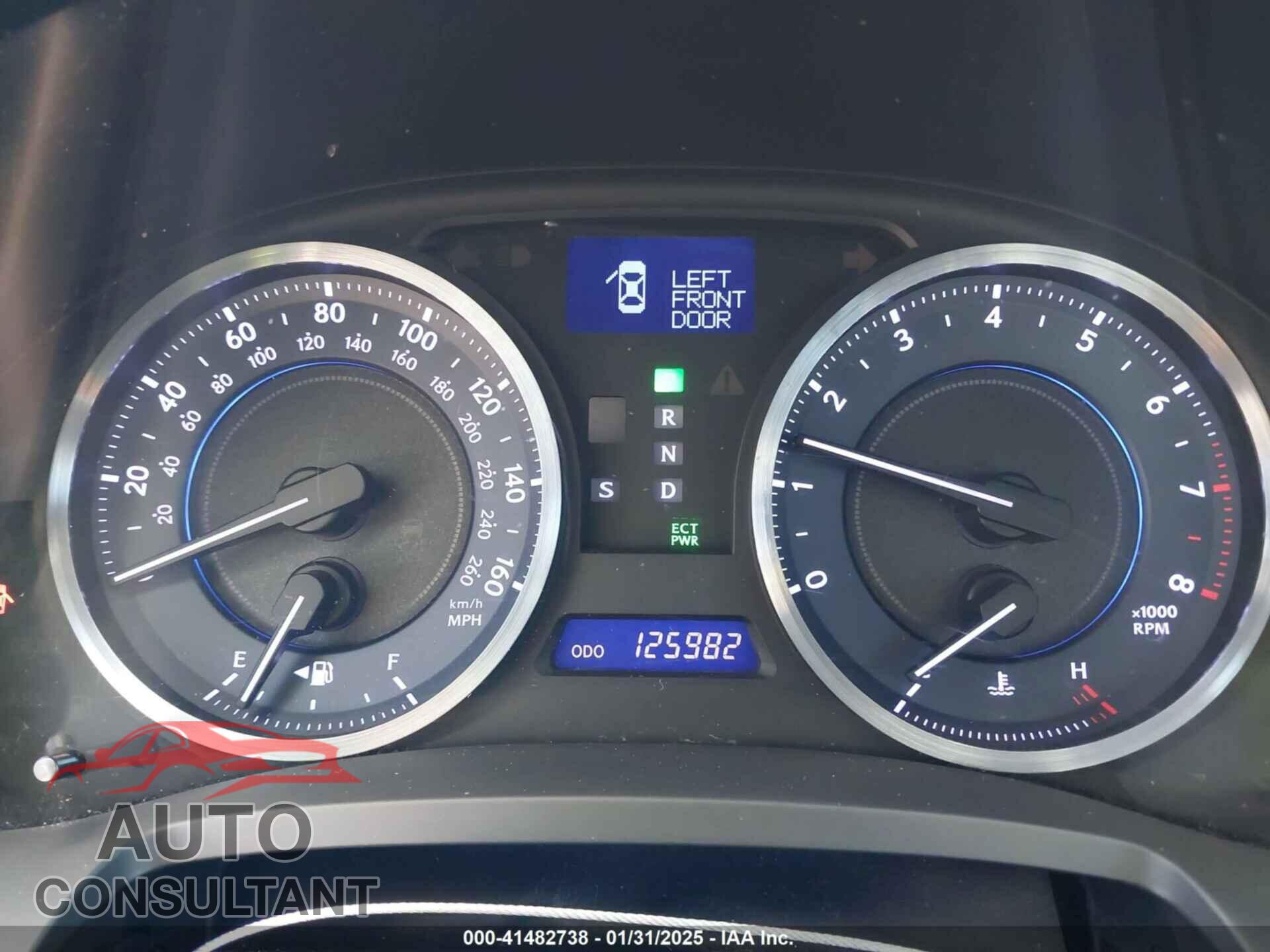 LEXUS IS 250 2013 - JTHBF5C21D5190321