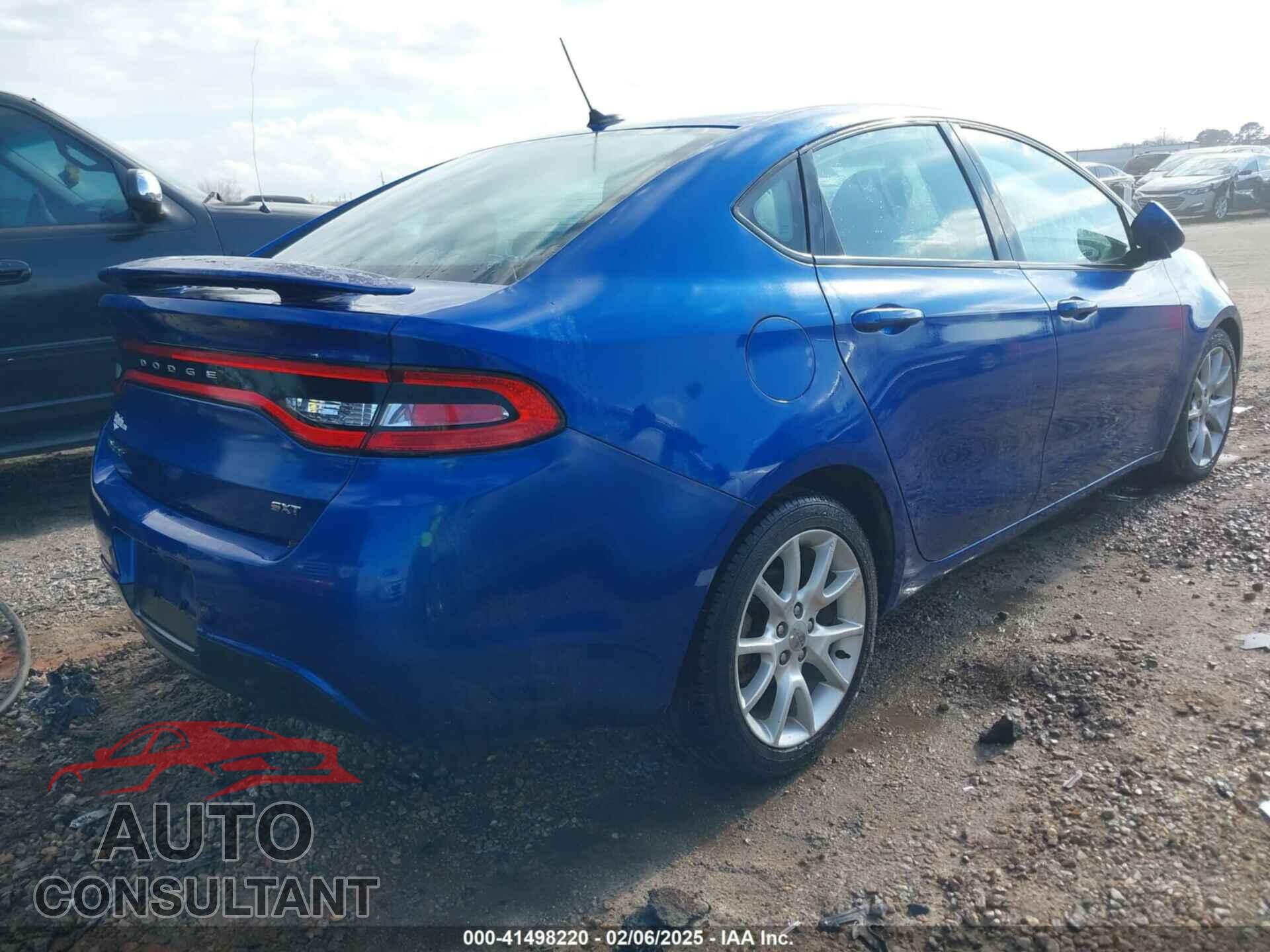 DODGE DART 2013 - 1C3CDFBA8DD181748