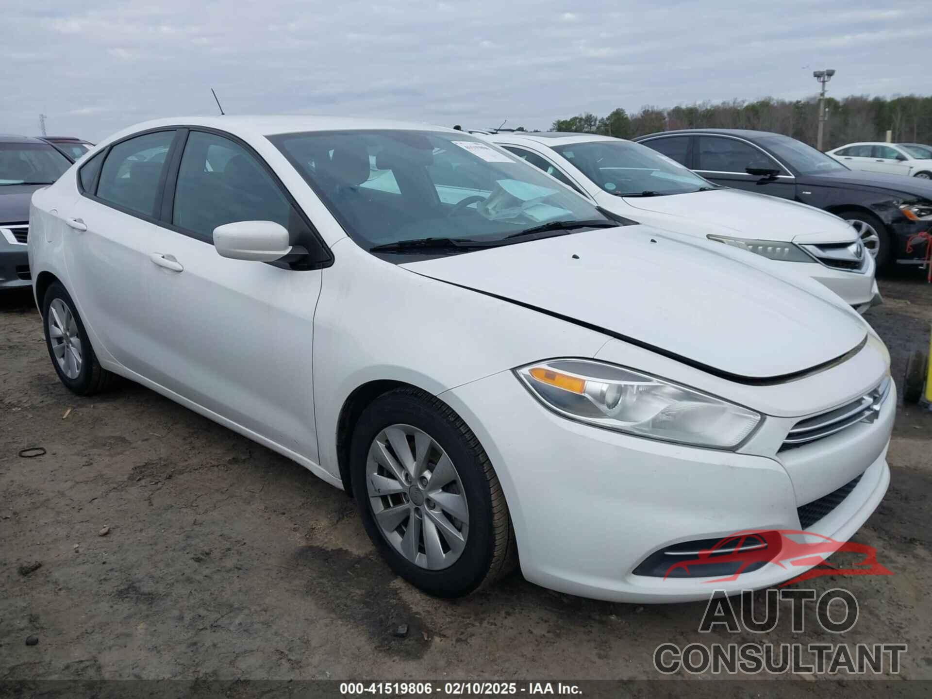 DODGE DART 2015 - 1C3CDFDH1FD405987