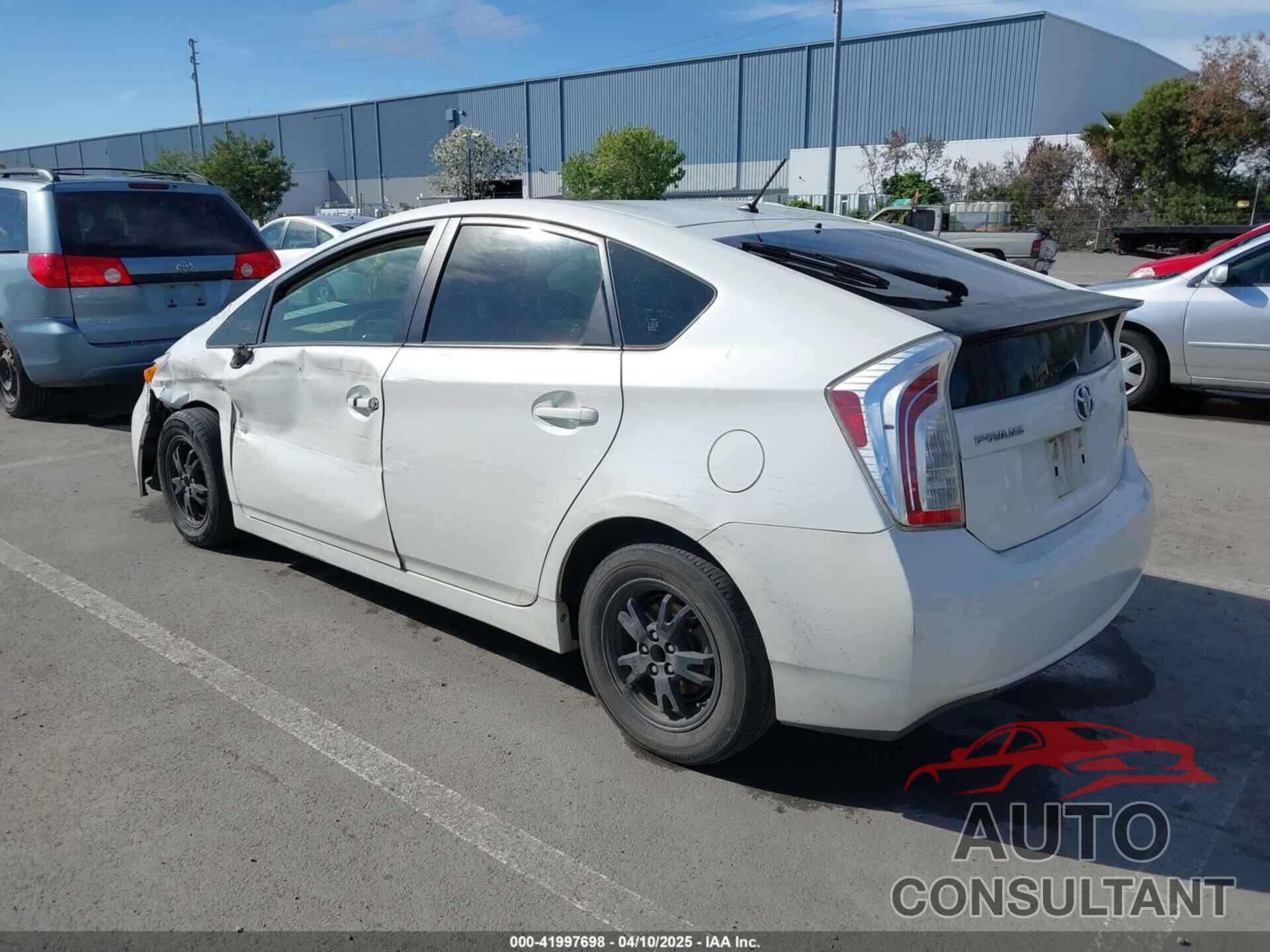 TOYOTA PRIUS 2012 - JTDKN3DU3C5533914