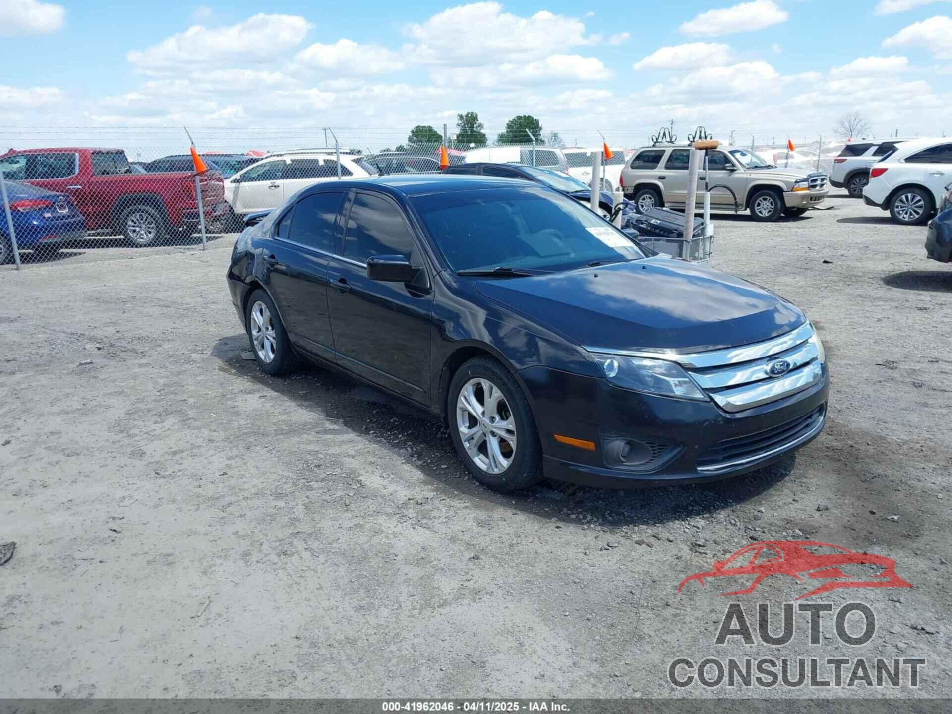 FORD FUSION 2012 - 3FAHP0HG8CR339020