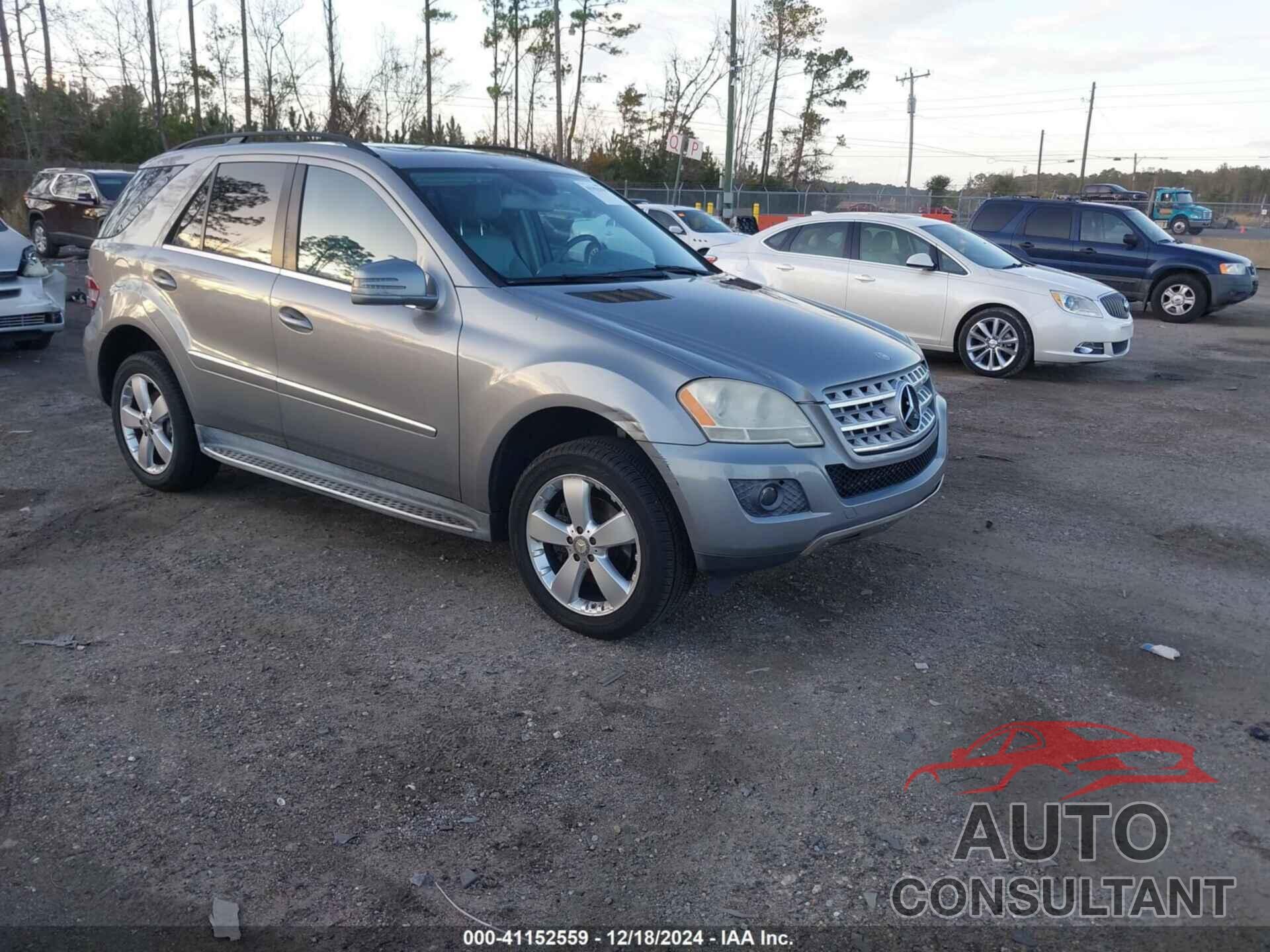 MERCEDES-BENZ ML 350 2011 - 4JGBB5GB3BA676829